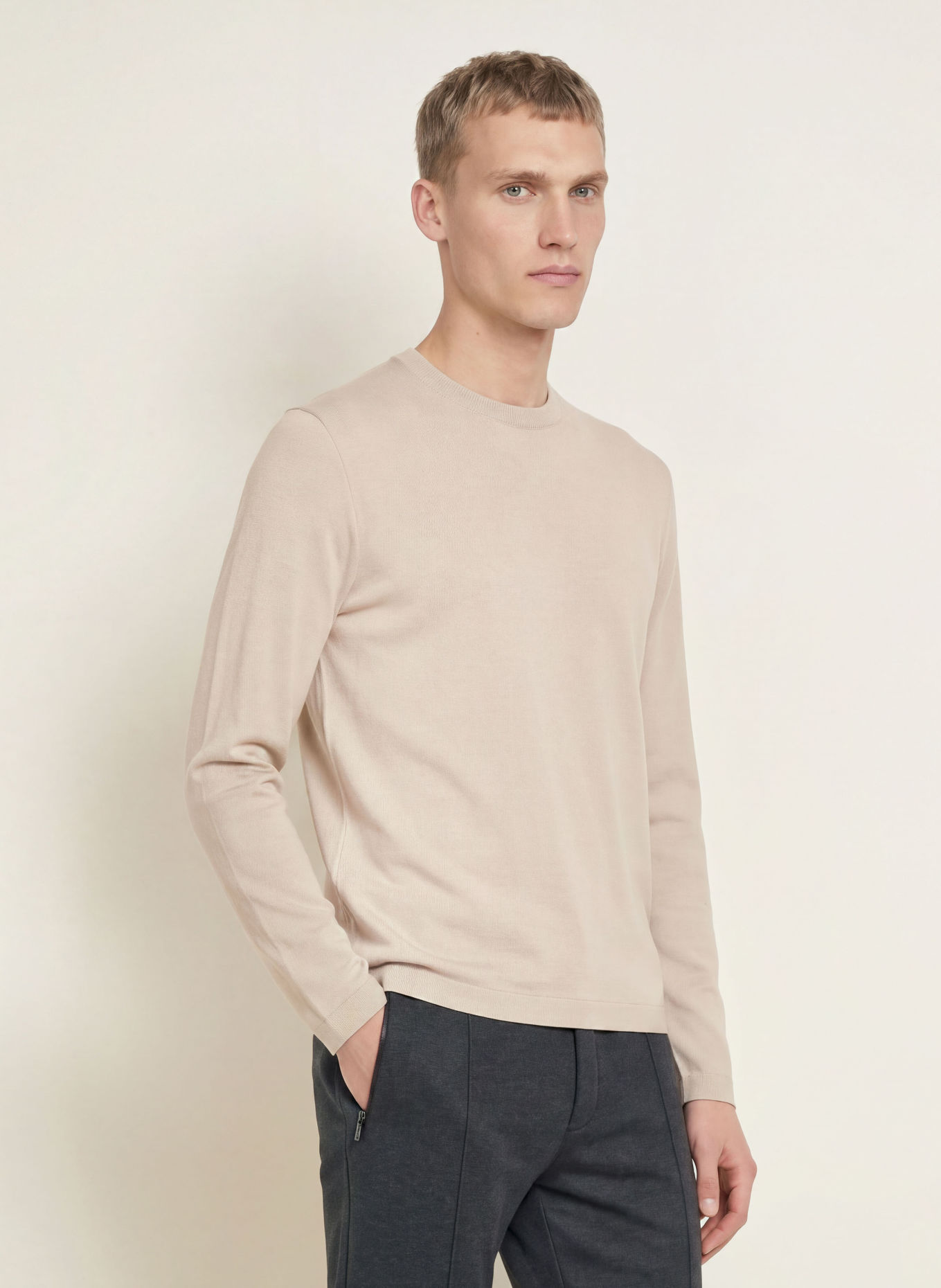 HERNO Sweater: BEIGE