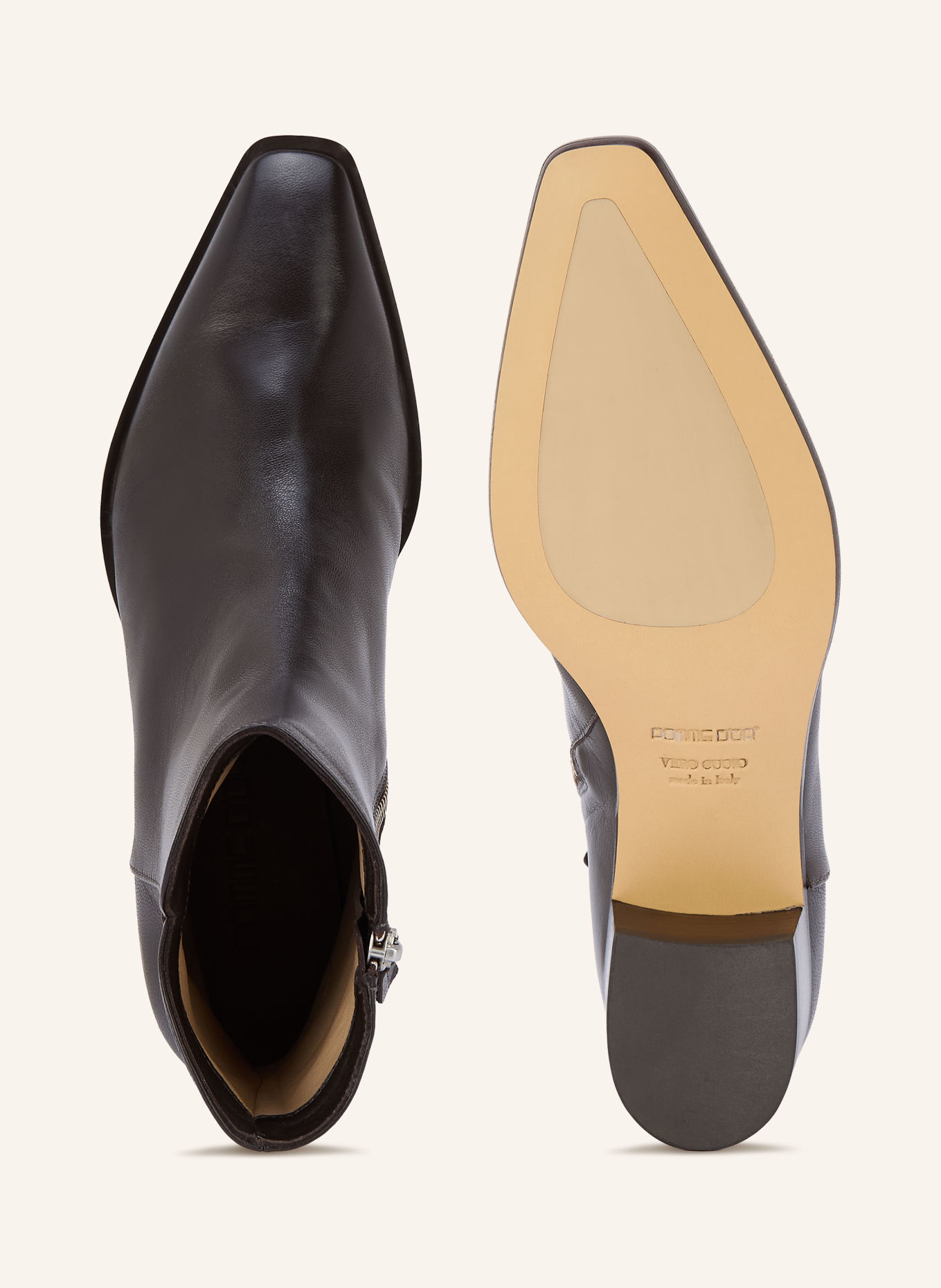 POMME D'OR LIA Ankle boots: DARK BROWN