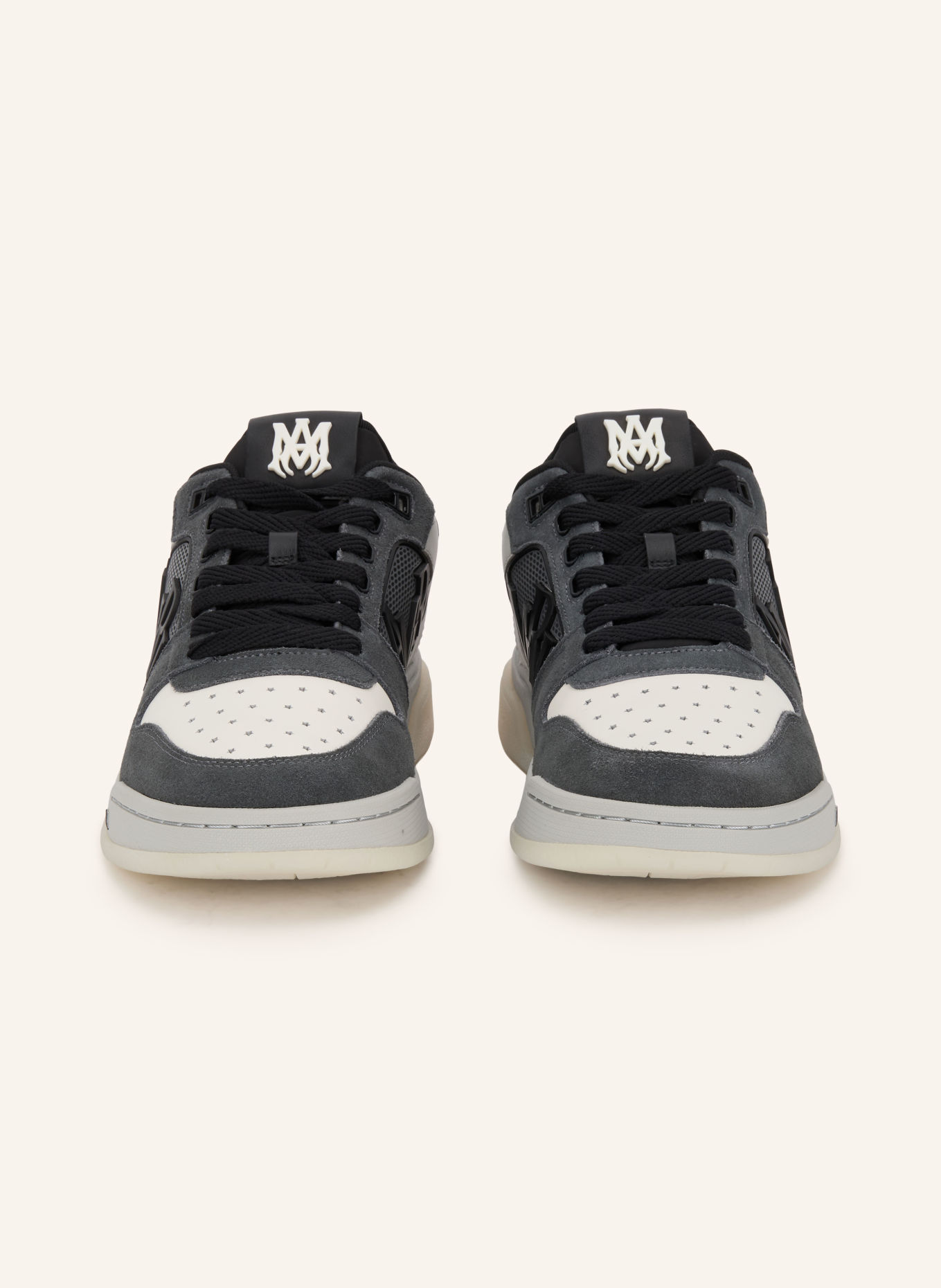 AMIRI Sneaker CLASSIC LOW: GRÅ / MØRKEGRÅ / HVID