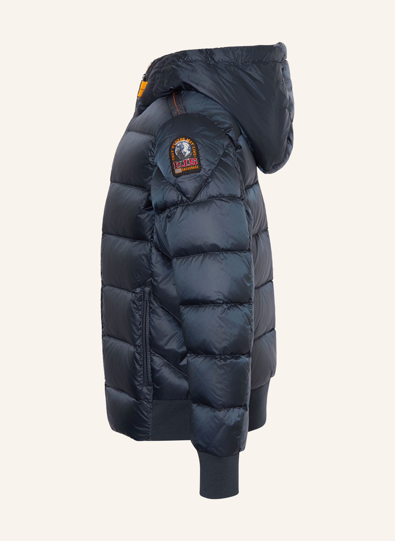 PARAJUMPERS Jachetă din puf PHARRELL: GRI ÎNCHIS