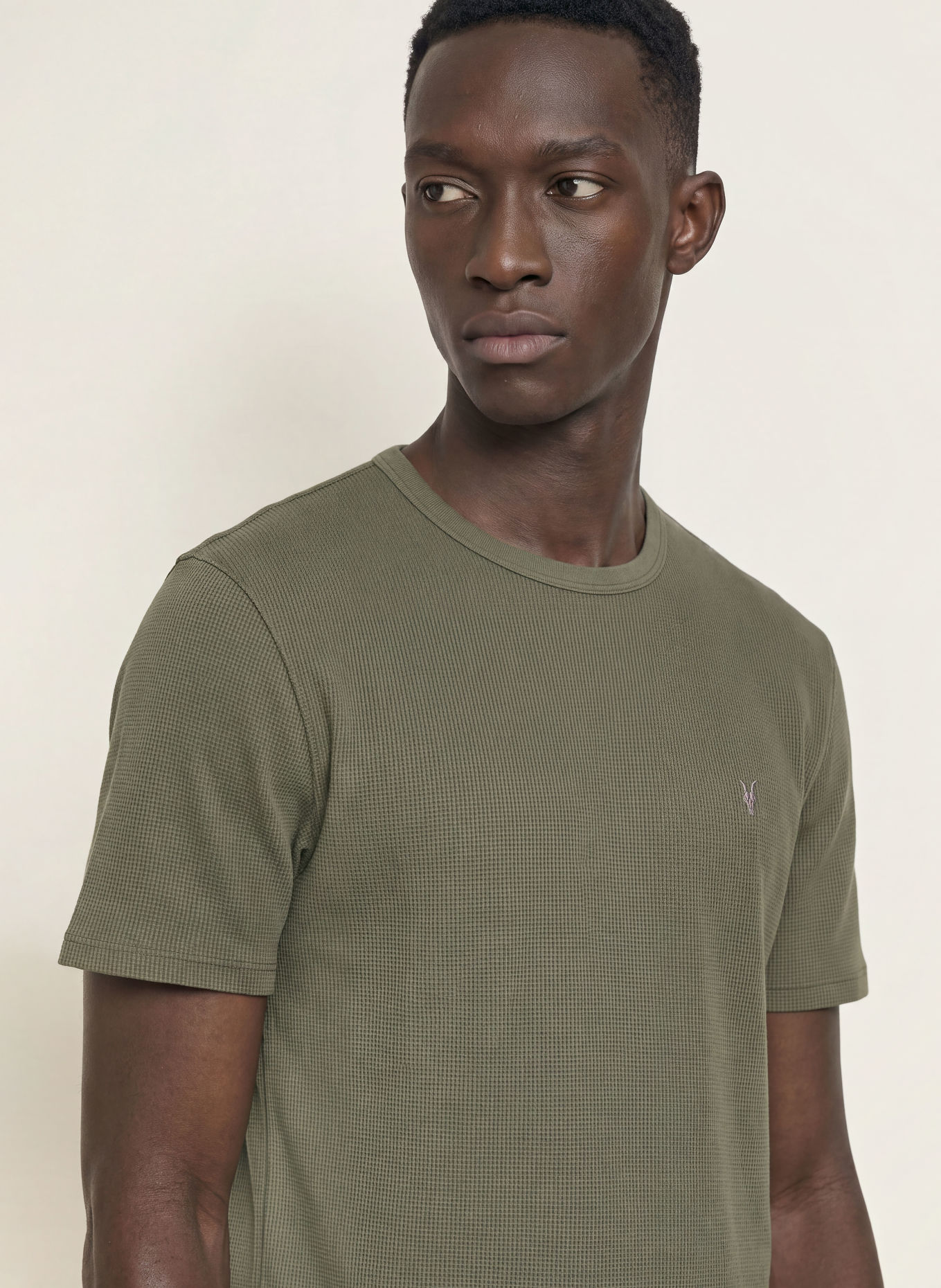 ALLSAINTS T-shirt ELLIS: KAKI