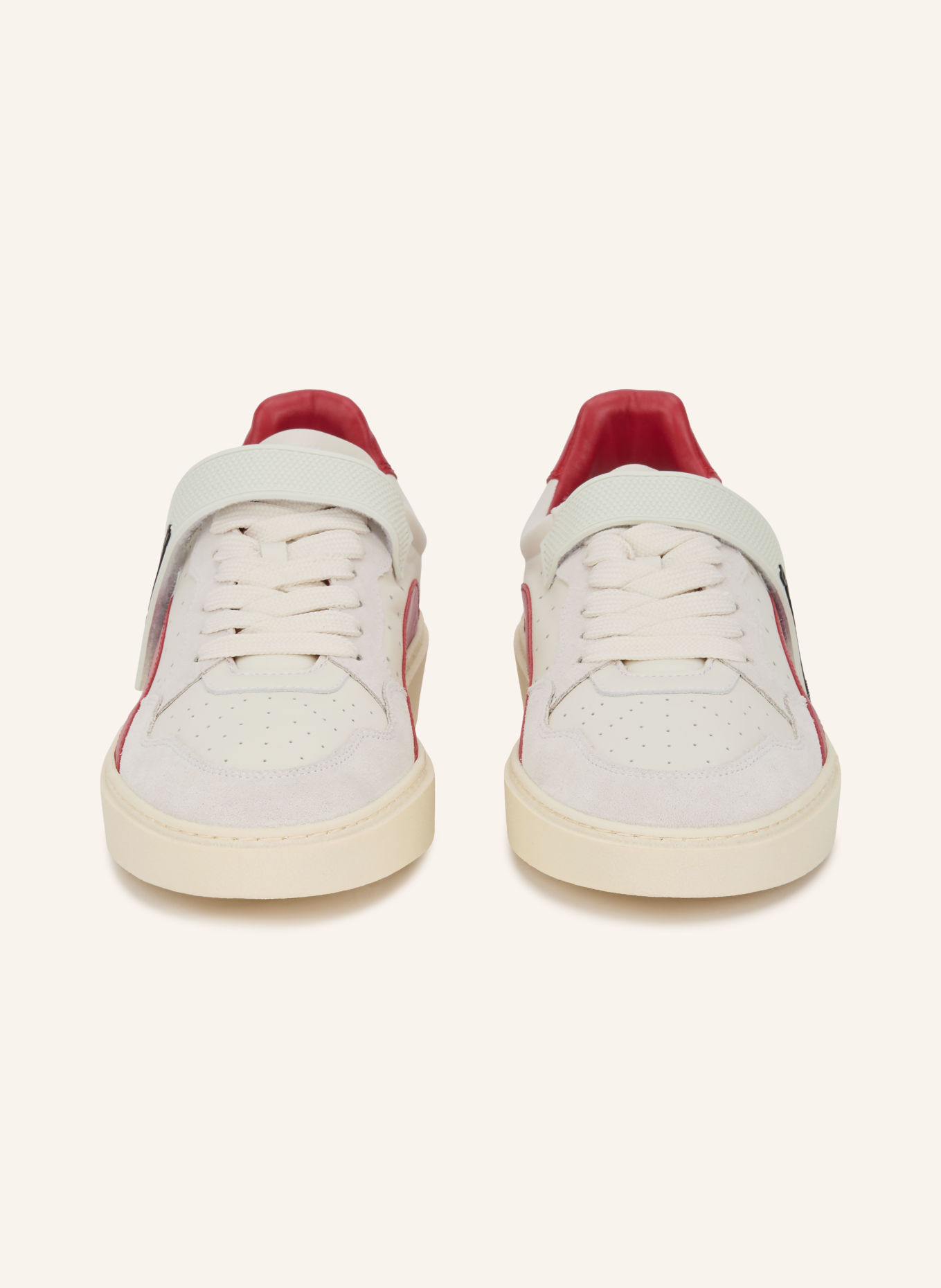 DSQUARED2 Sneakersy: REŽNÁ / ŠEDÁ / ČERVENÁ