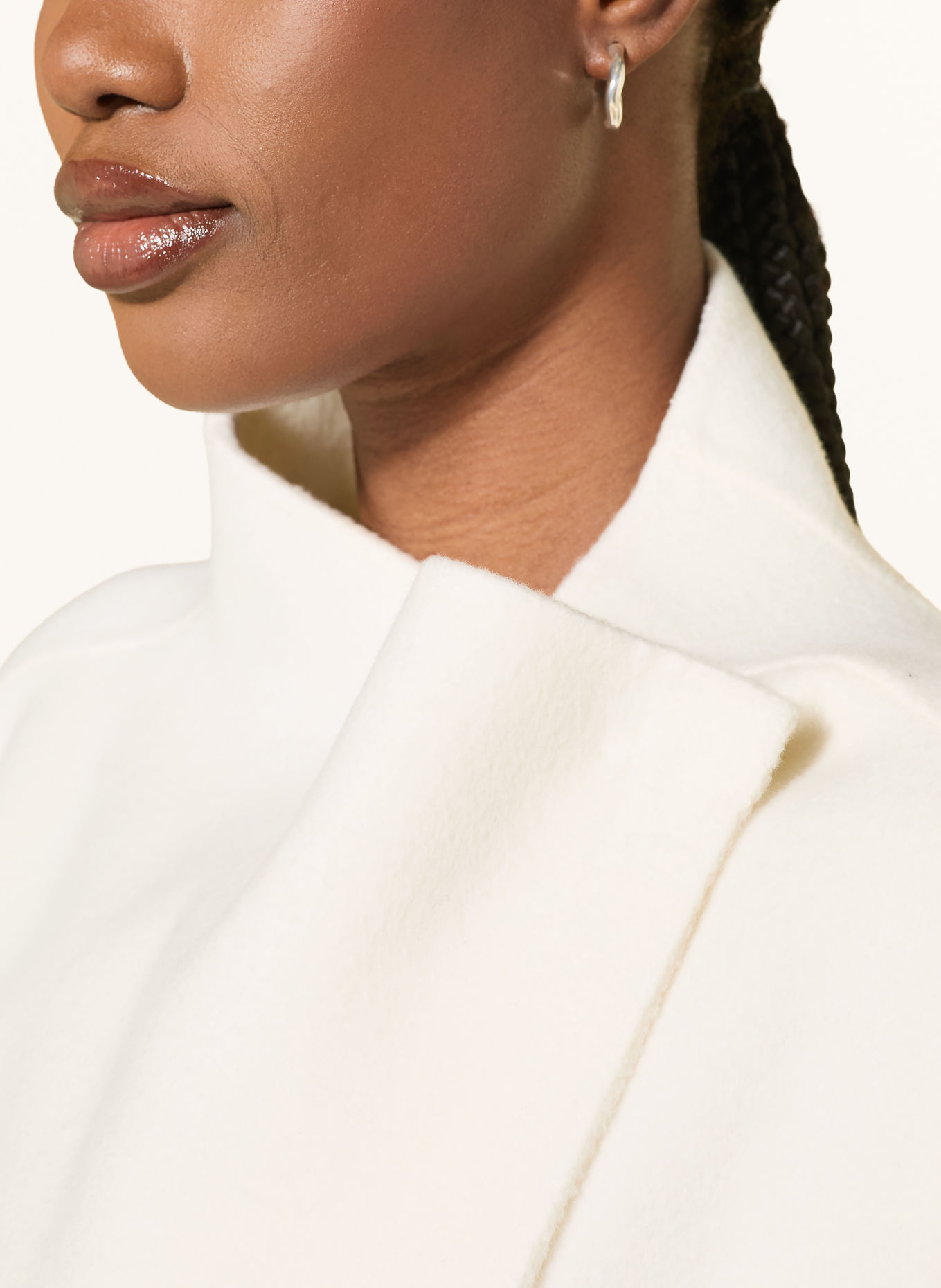 The Frankie Shop Wollmantel LEROY: CREME