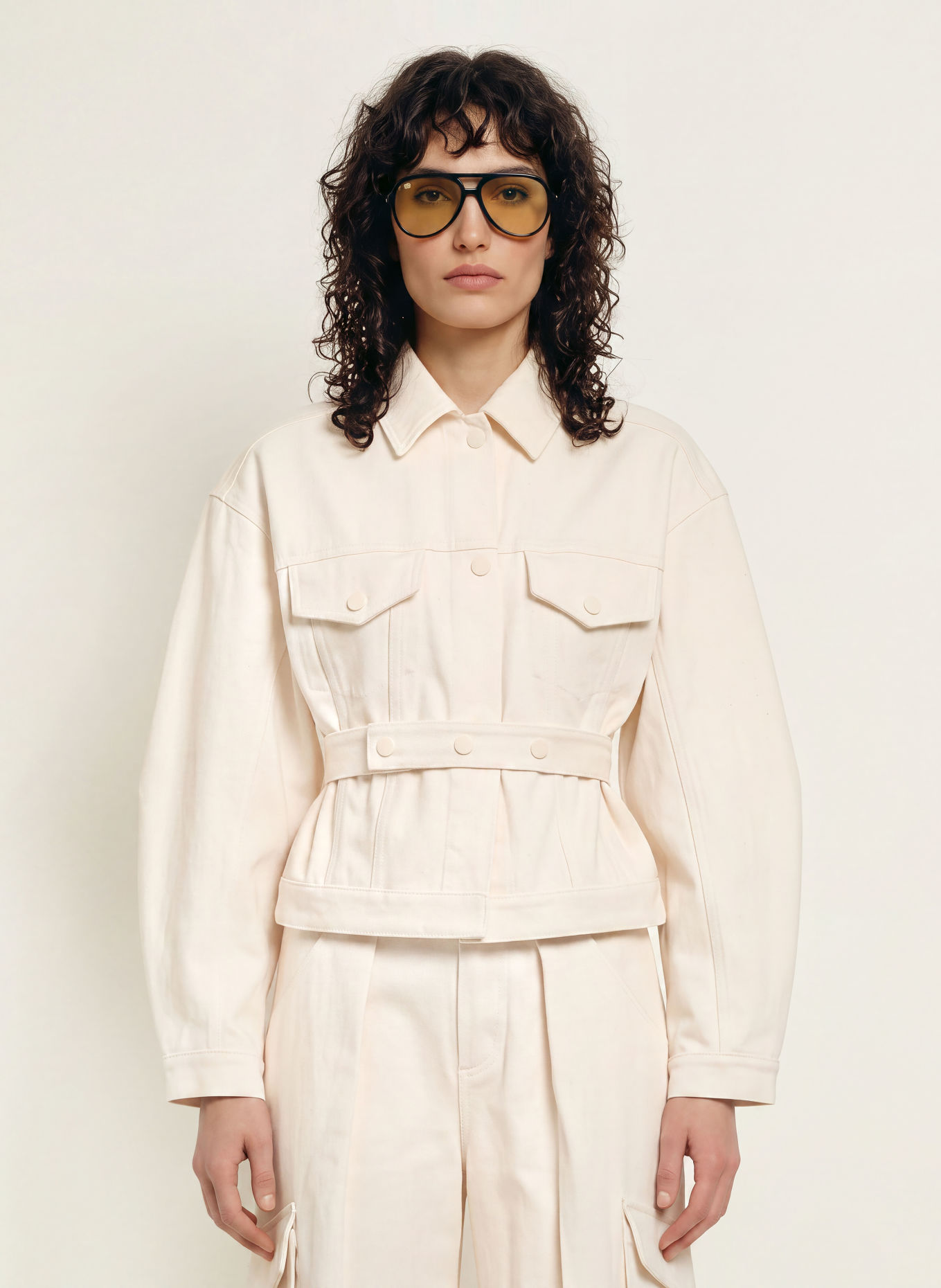 The Frankie Shop Veste OSLO: 206 BEIGE