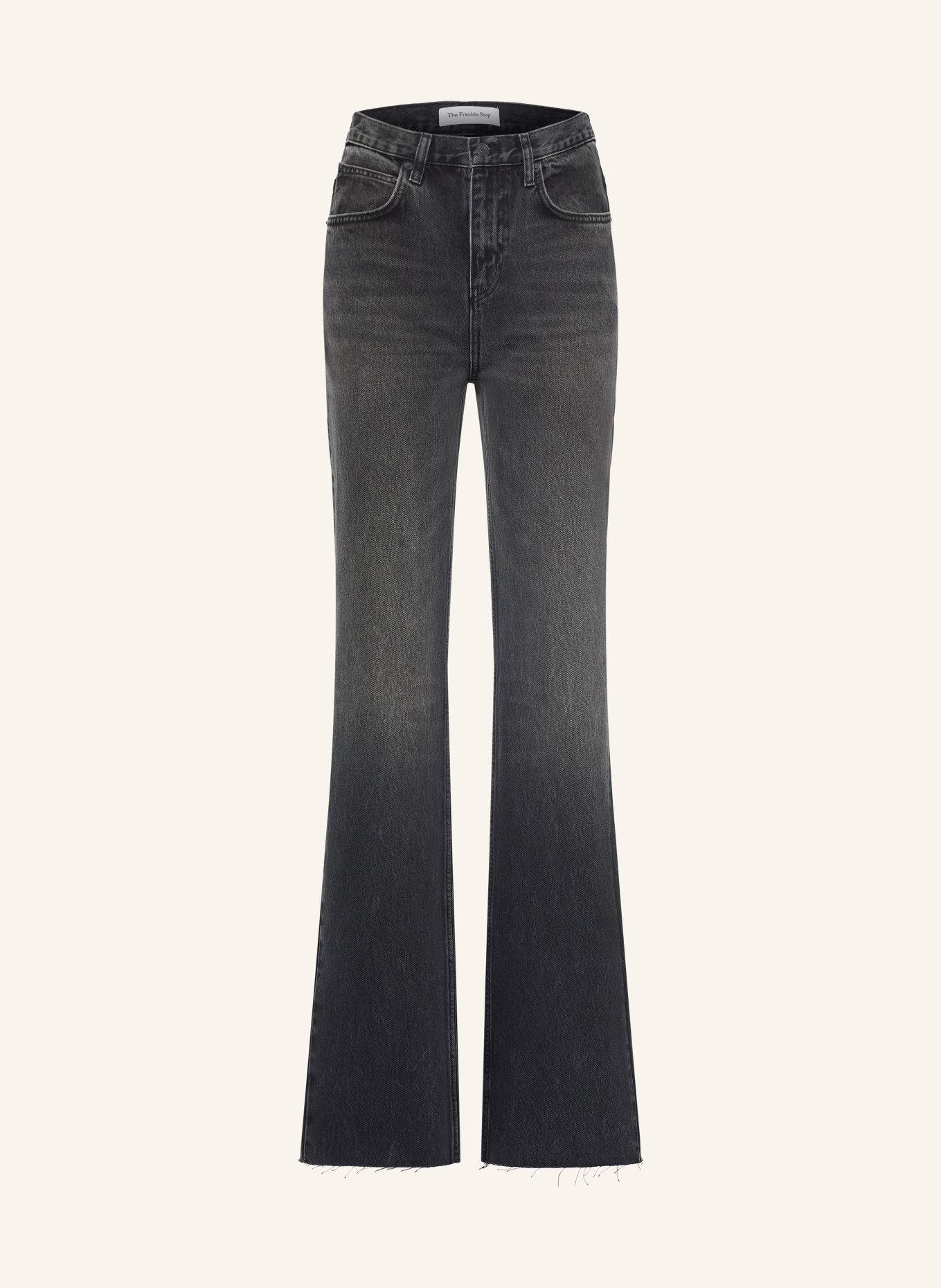 The Frankie Shop Rovné džíny DALSTON: 144 GREY WASH