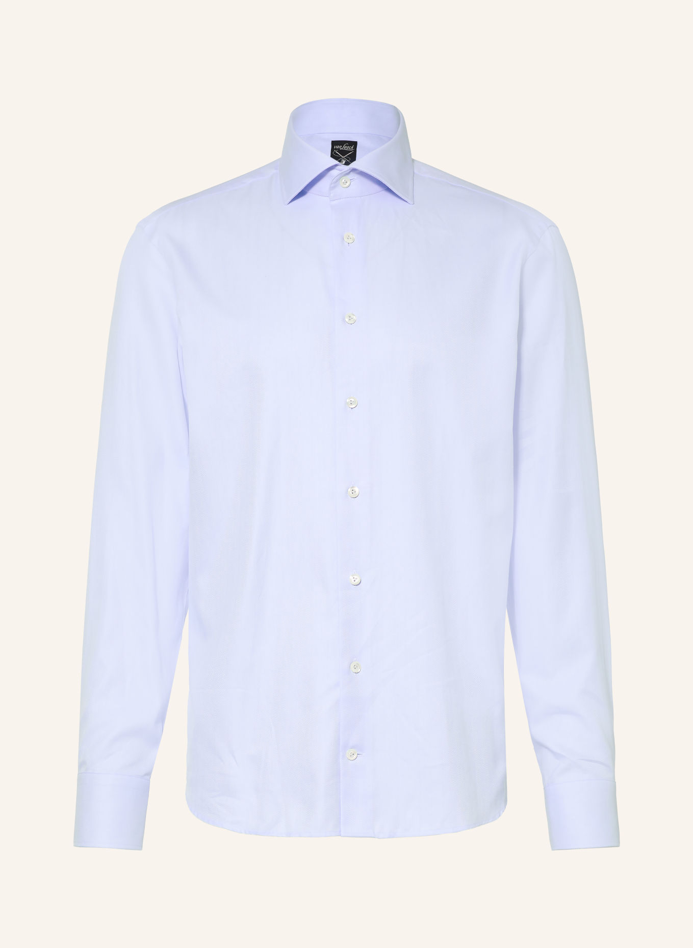 van Laack Overhemd VL-RIVARA-TF Tailored Fit: LICHTBLAUW