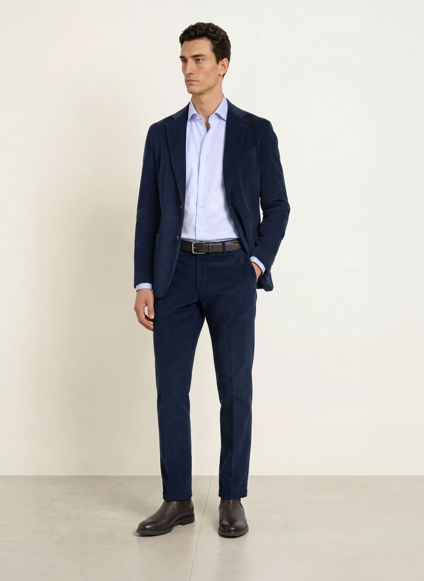van Laack Overhemd VL-RIVARA-TF Tailored Fit: LICHTBLAUW