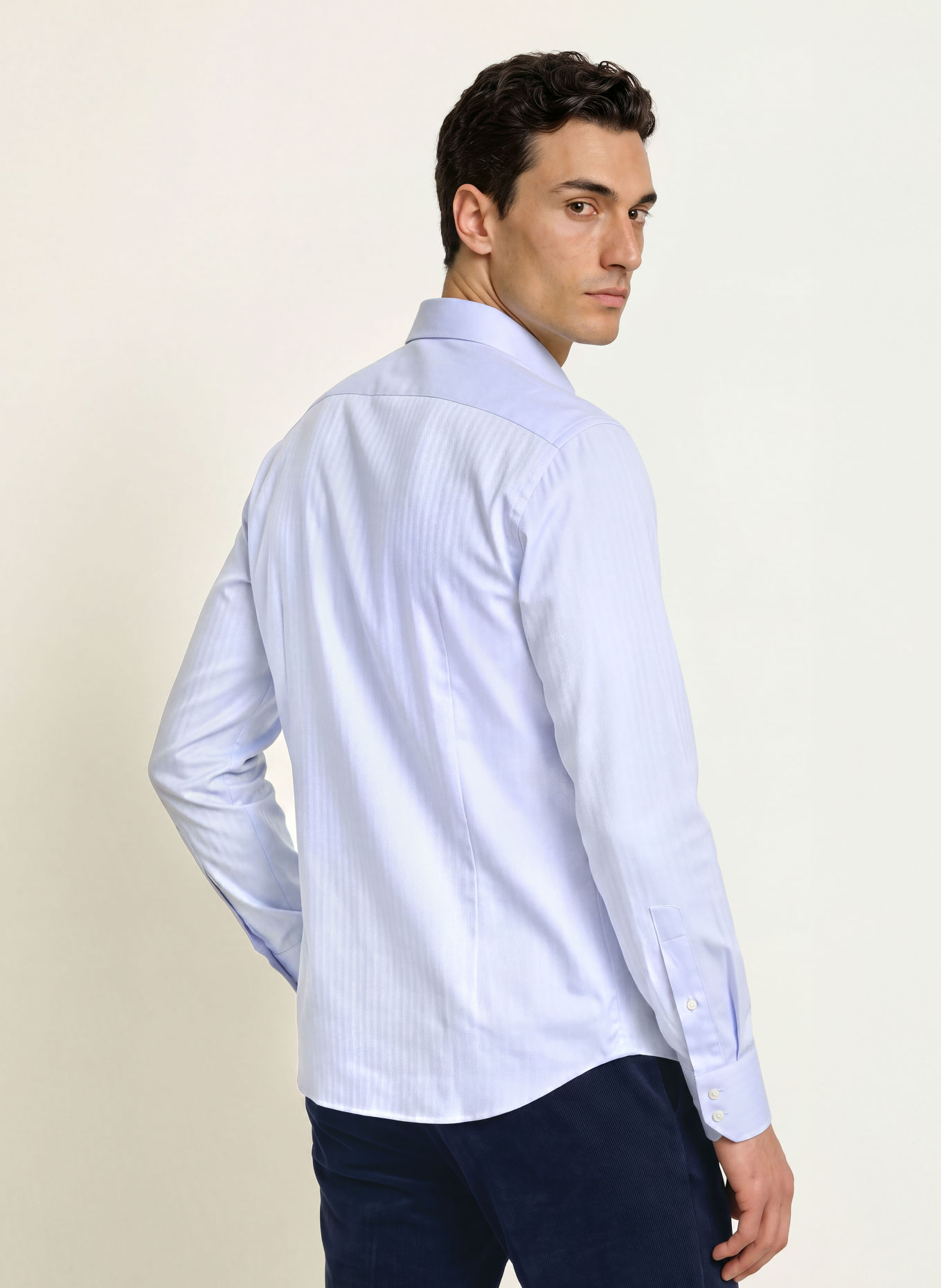 van Laack Overhemd VL-RIVARA-TF Tailored Fit: LICHTBLAUW