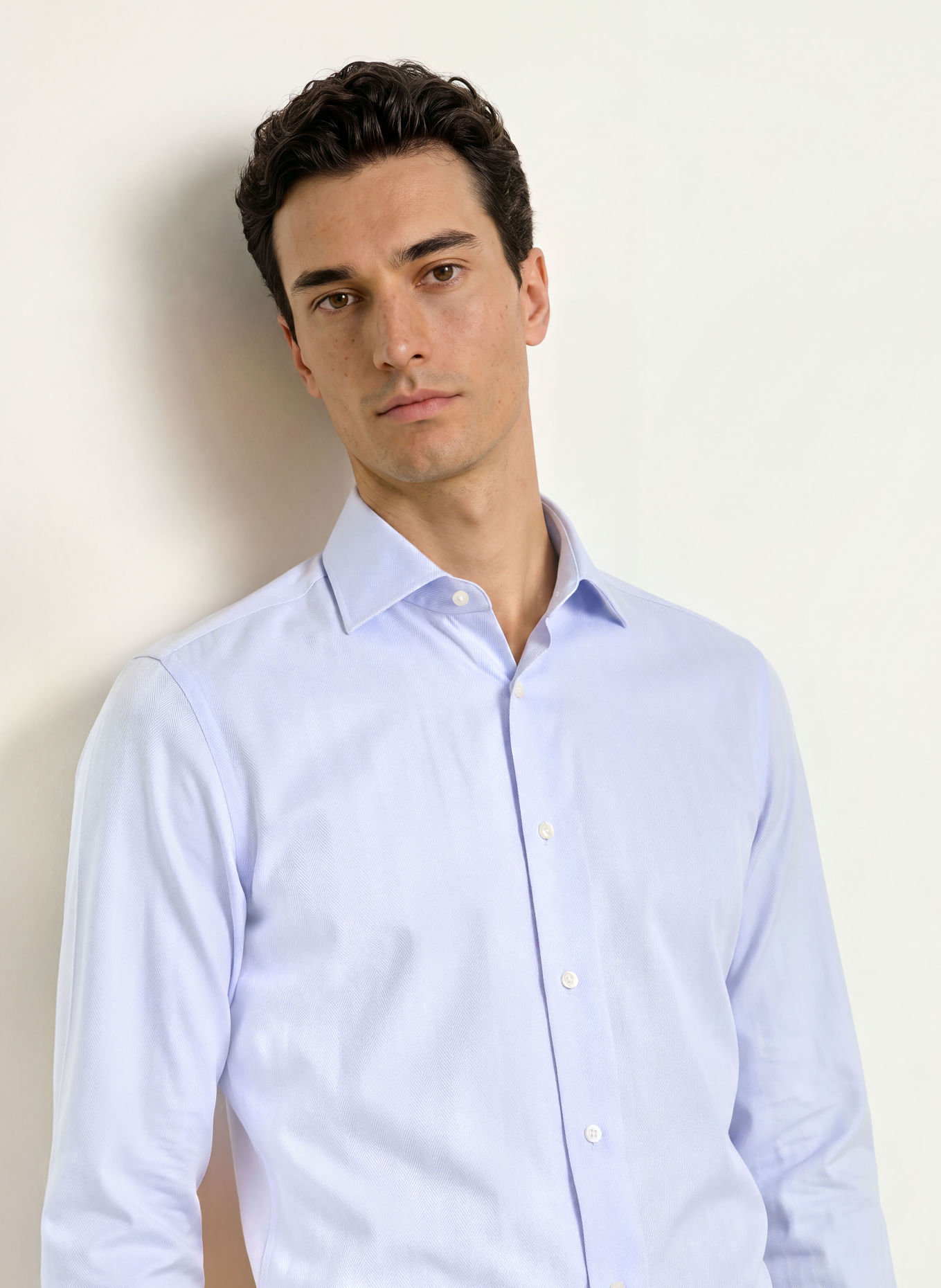 van Laack Overhemd VL-RIVARA-TF Tailored Fit: LICHTBLAUW