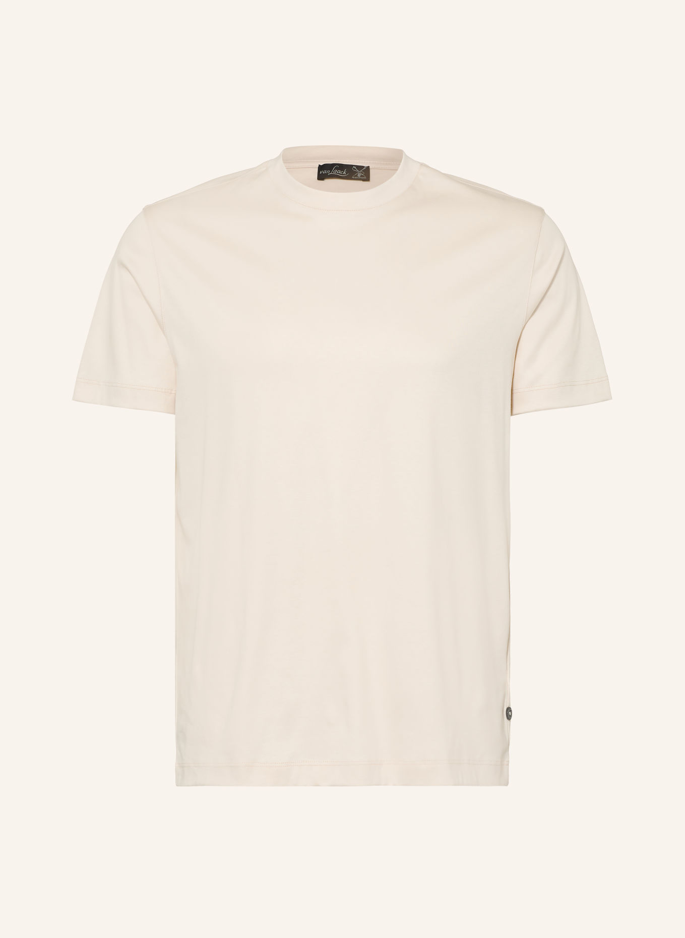 van Laack T-shirt VL-PILOS1-XX: ECRU