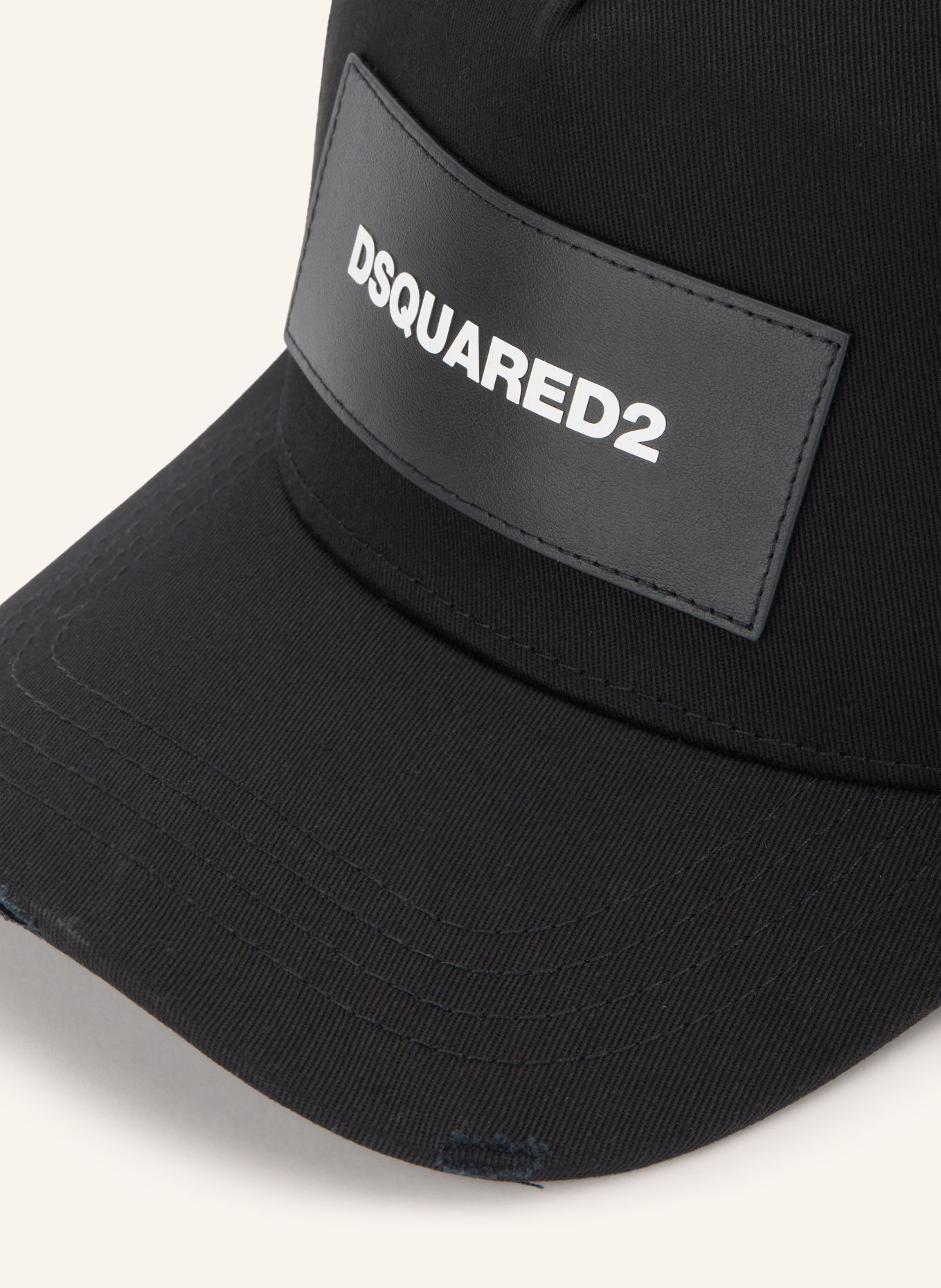 DSQUARED2 Pet: ZWART / WIT