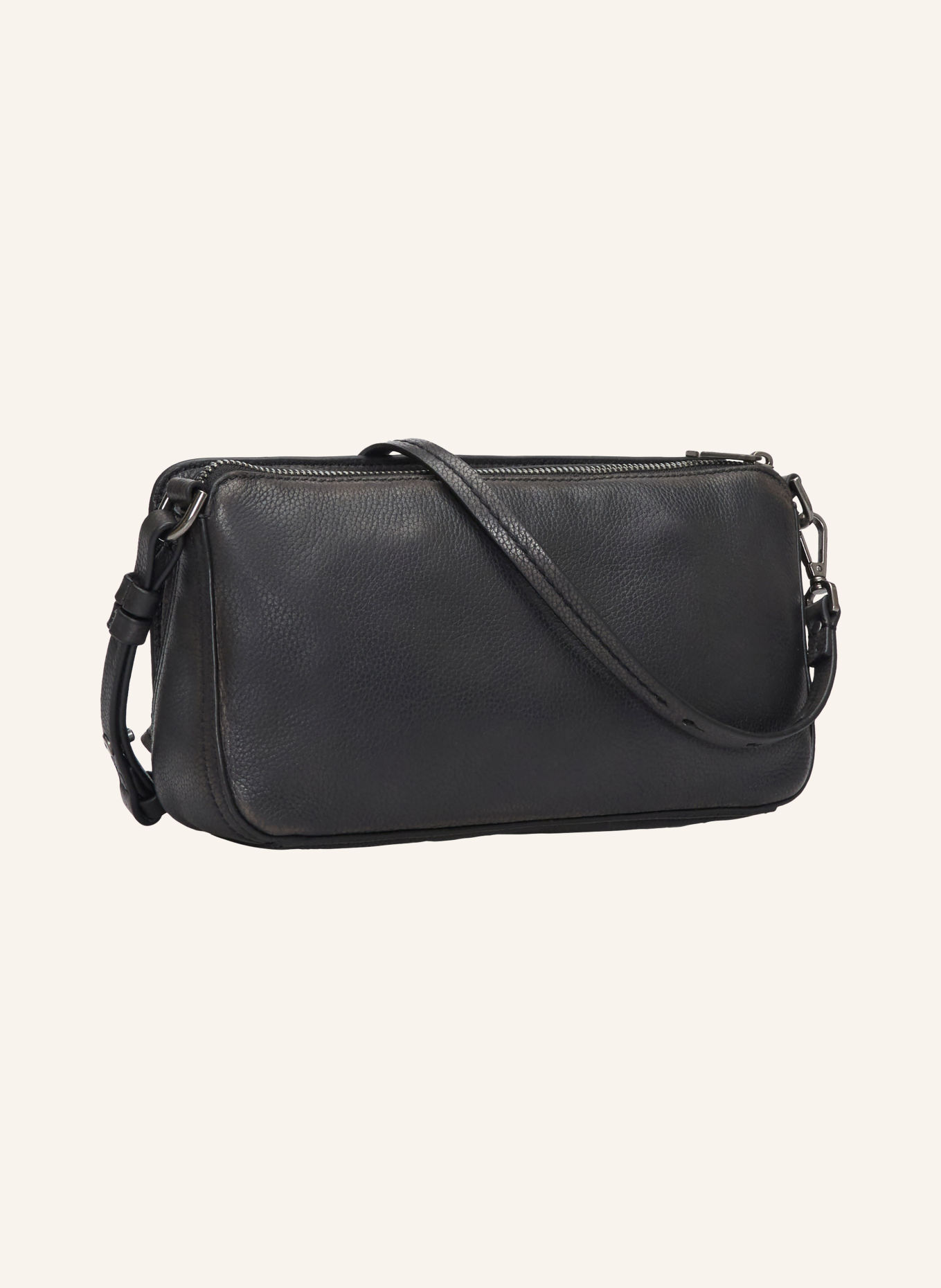 LIEBESKIND CLARICE II MEDIUM Crossbody Bag: BLACK