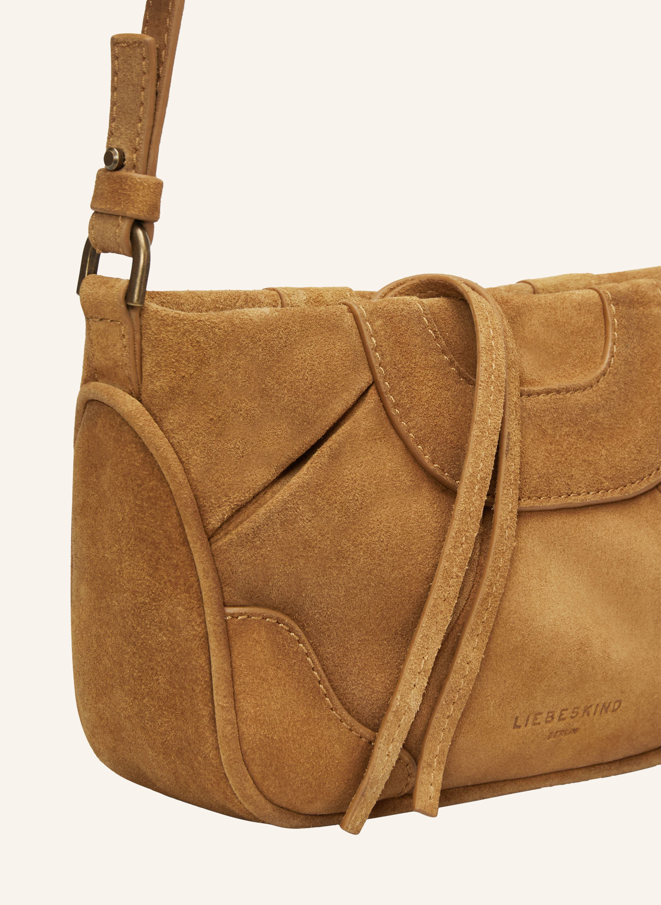 LIEBESKIND Umhängetasche ESTHER EXTRA SMALL: COGNAC