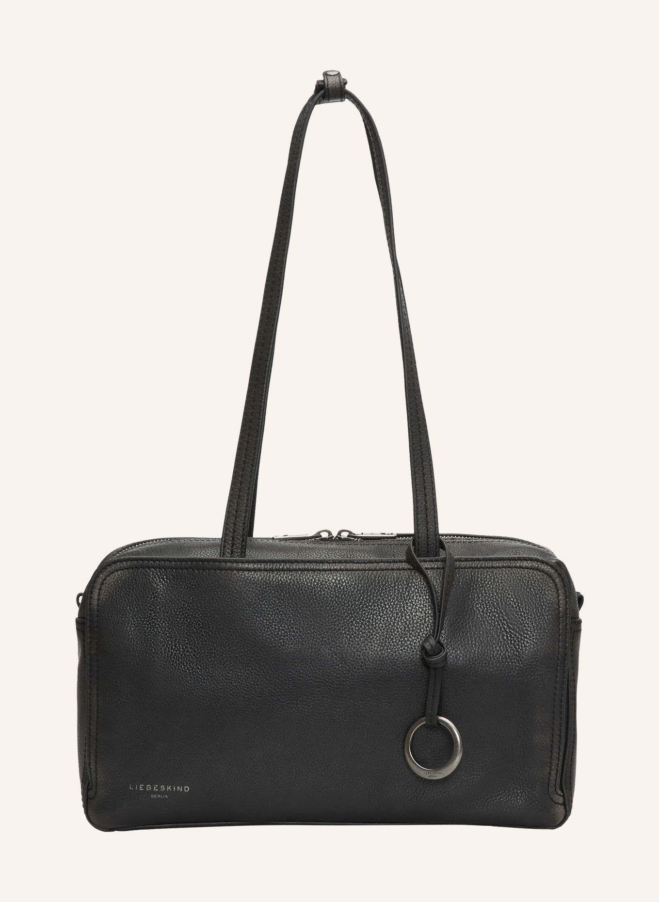 LIEBESKIND CLARICE MEDIUM Shoulder bag: BLACK