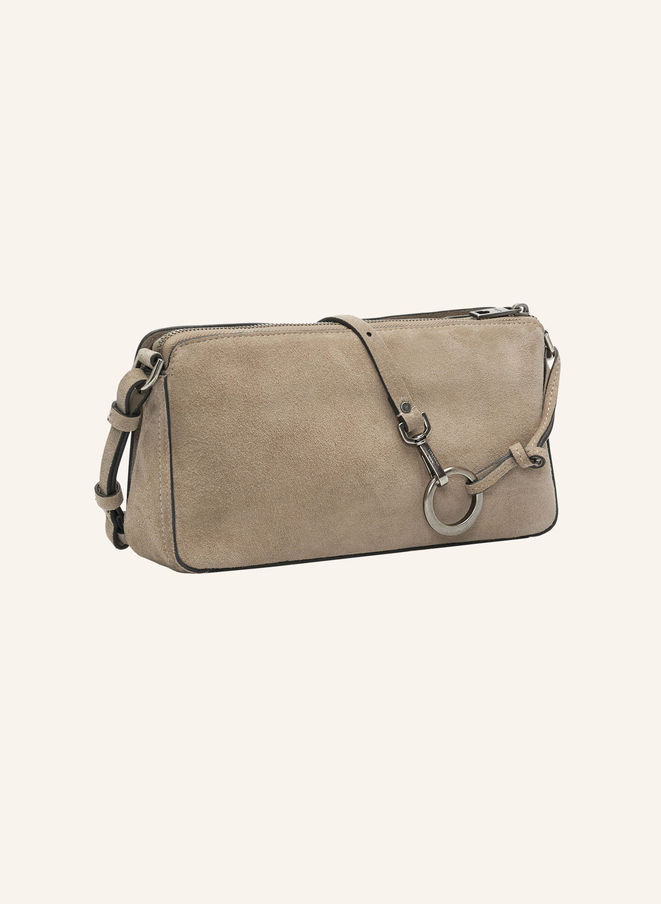 LIEBESKIND Schoudertas CLARICE II MEDIUM: TAUPE / ZILVER