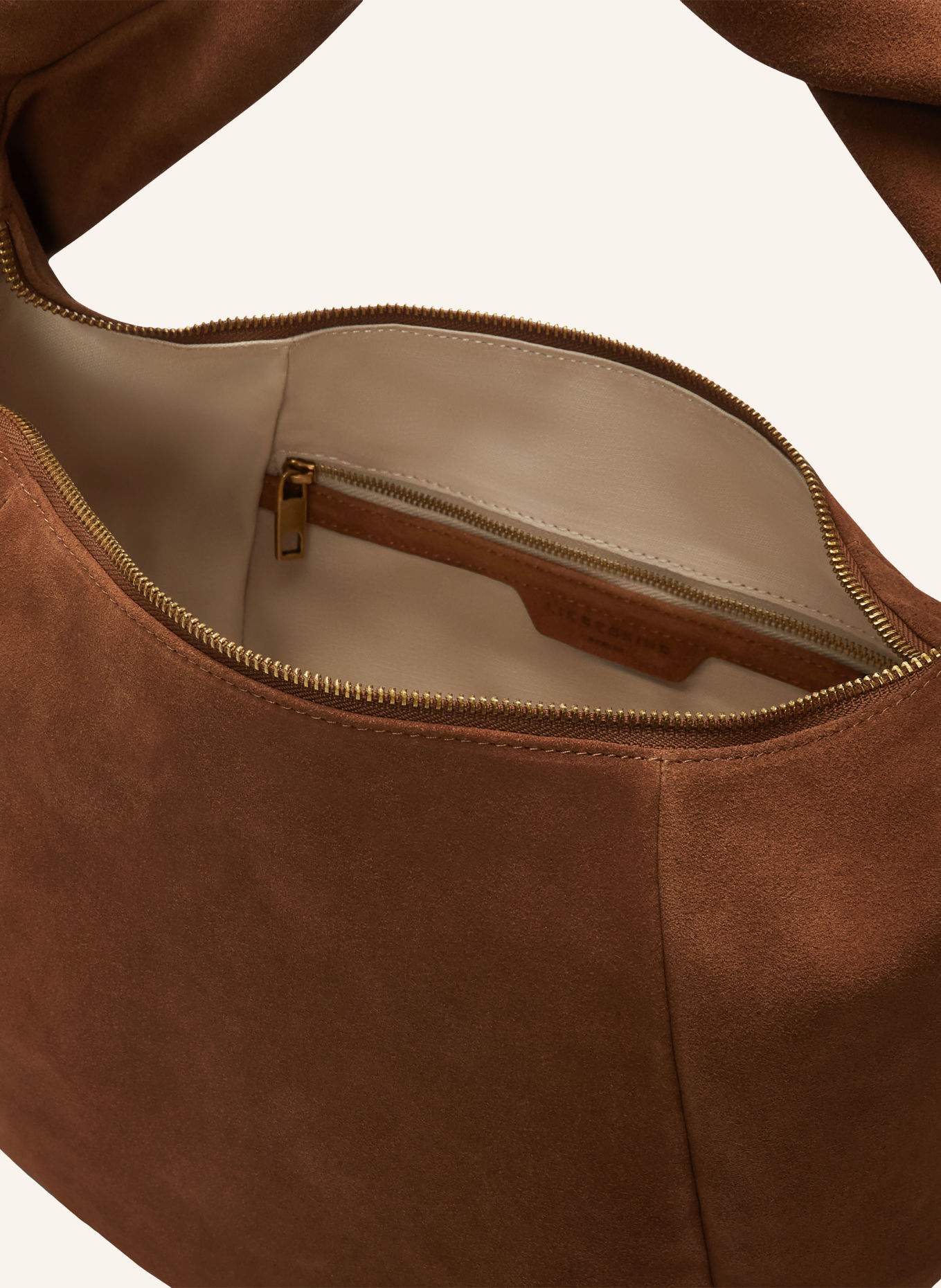 LIEBESKIND Sac seau FARRAH II MEDIUM: MARRON / OR