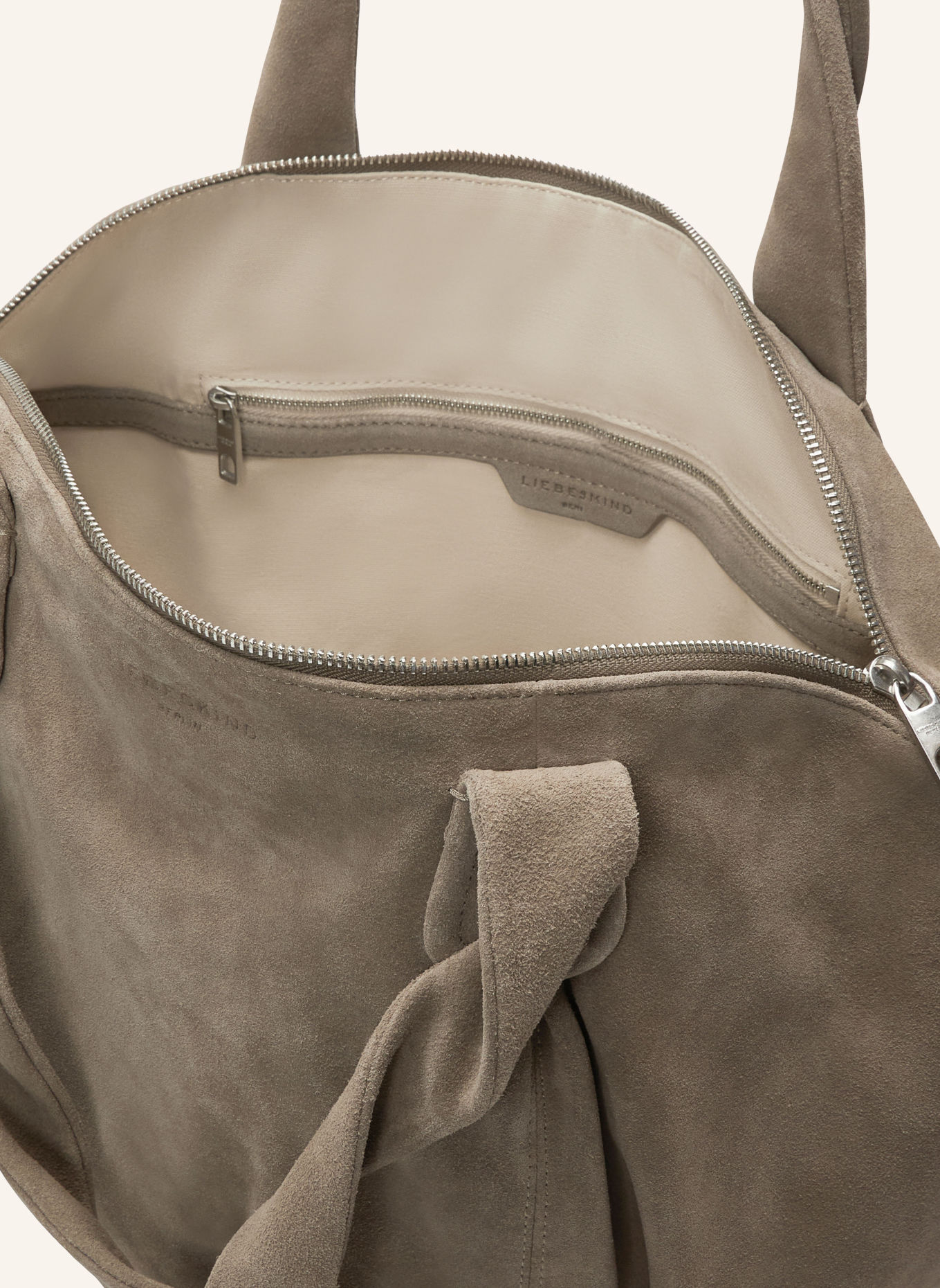 LIEBESKIND Shoppers LUCY MEDIUM: TAUPE / ZILVER