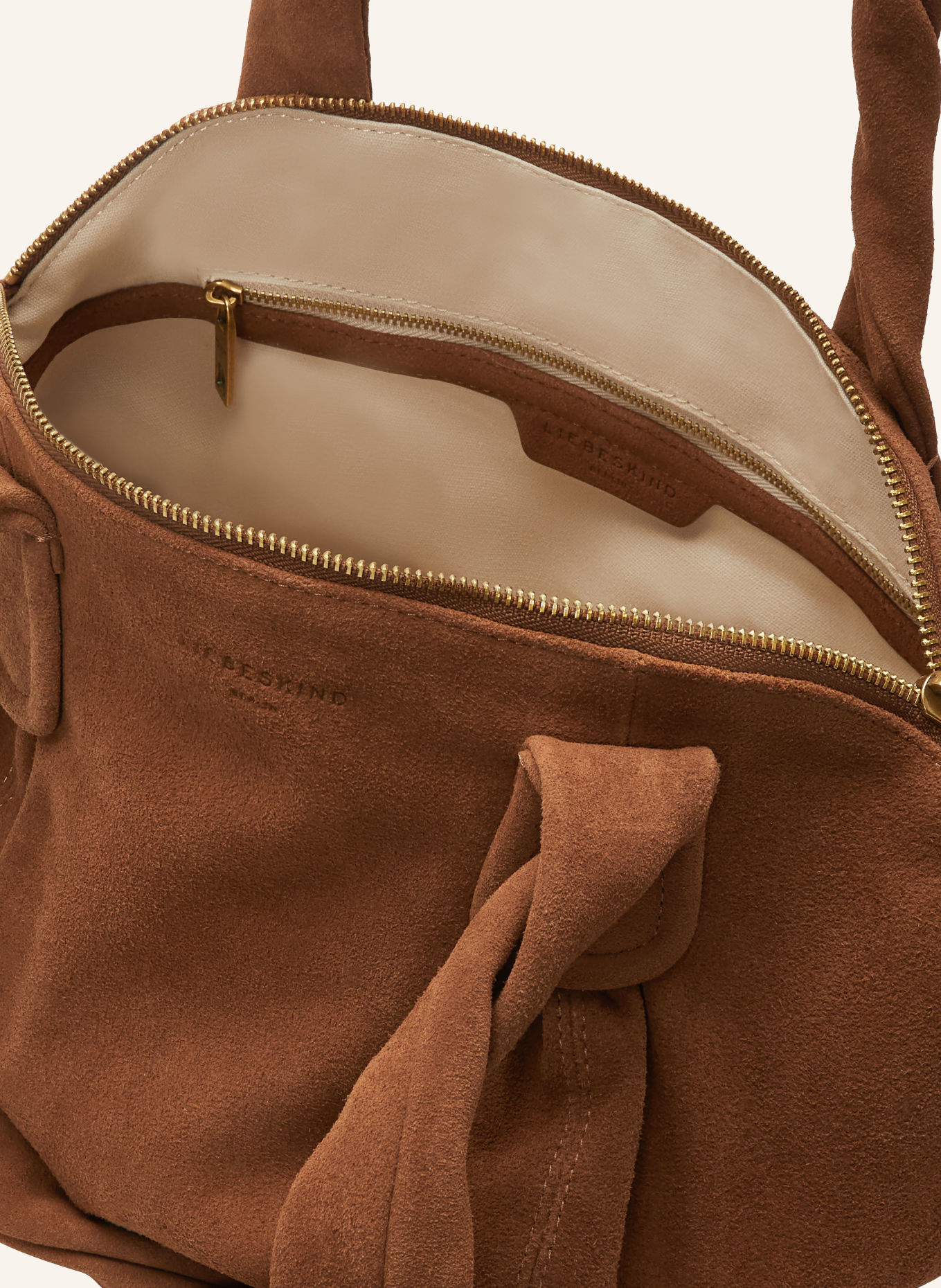 LIEBESKIND Shoppers LUCY SMALL: BRUIN / GOUD