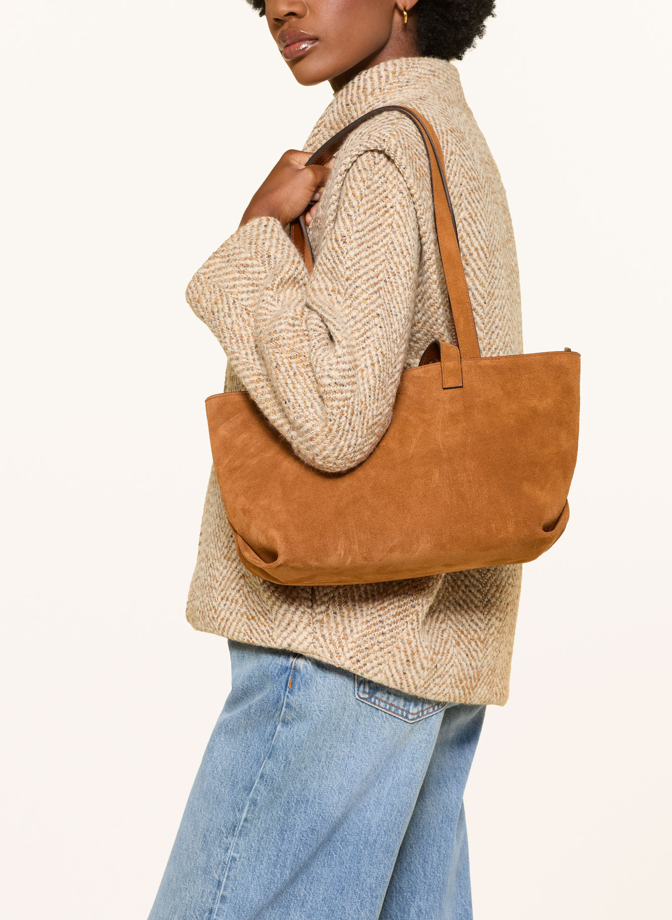 A.P.C. Shoppers LE DRUMMER SMALL: CAMEL
