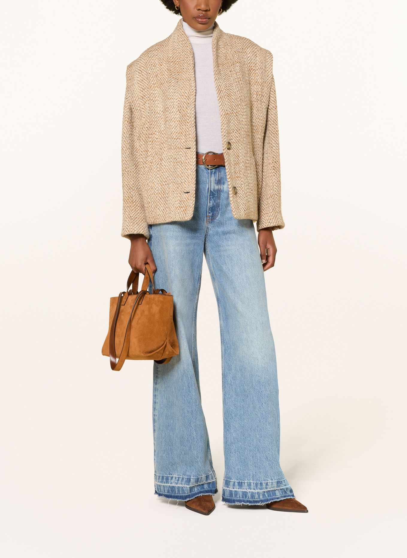 A.P.C. Shoppers LE DRUMMER SMALL: CAMEL