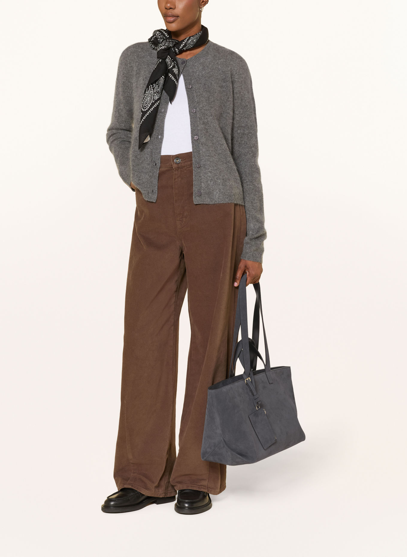 A.P.C. Shopperka LE DRUMMER MEDIUM: CZIEMNOSZARY