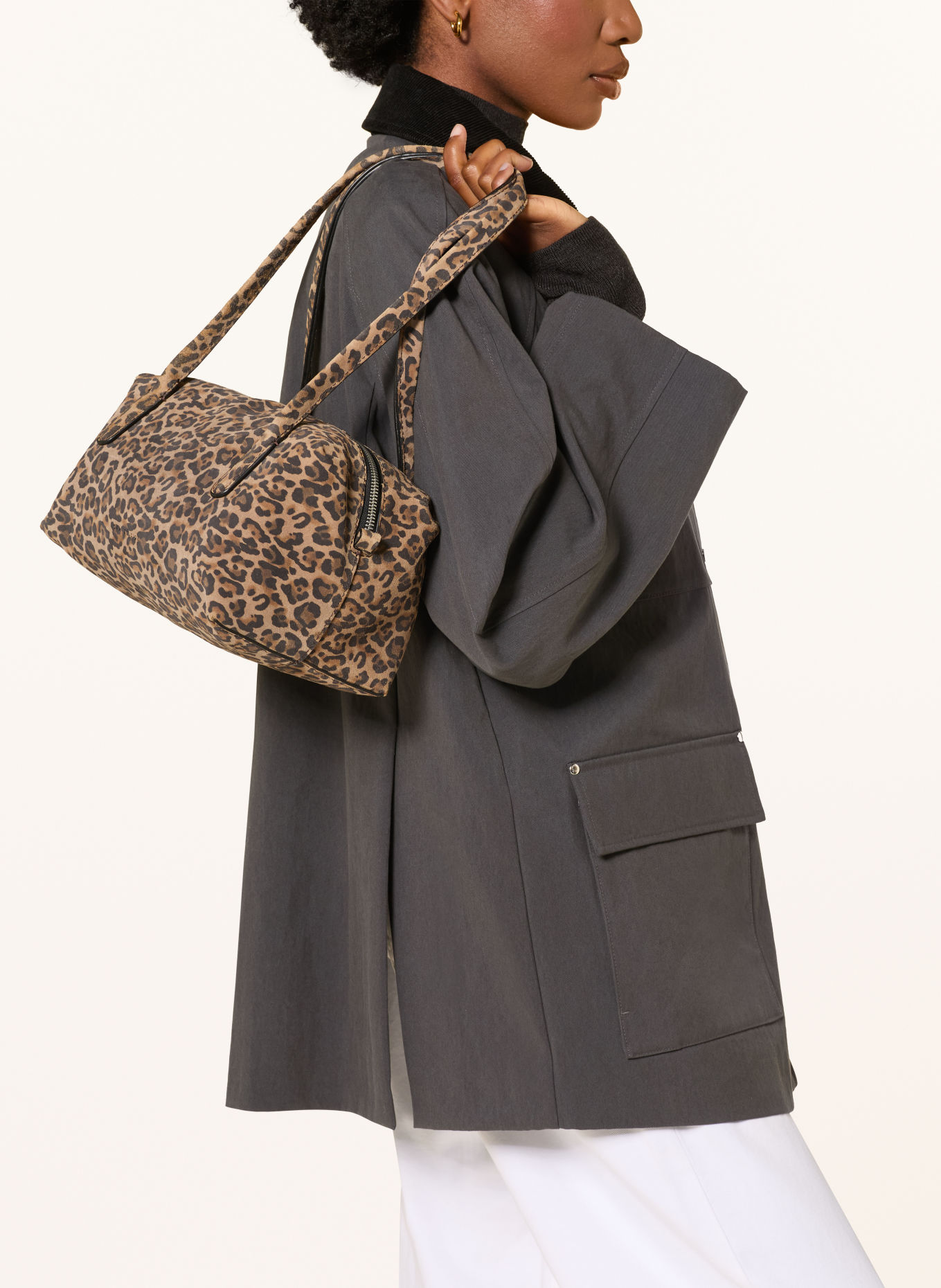 COPENHAGEN STUDIOS Shoulder bag: LIGHT BROWN / BROWN / BLACK