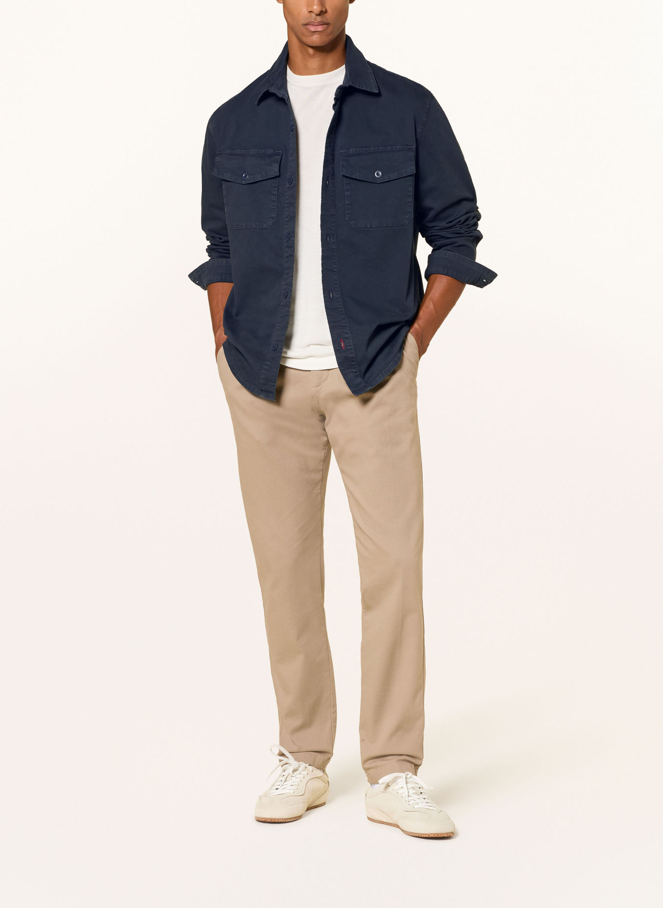 MAC Overshirt: DUNKELBLAU