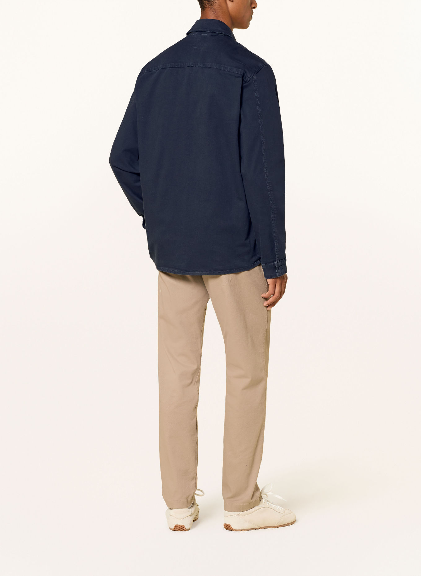 MAC Overshirt: DUNKELBLAU