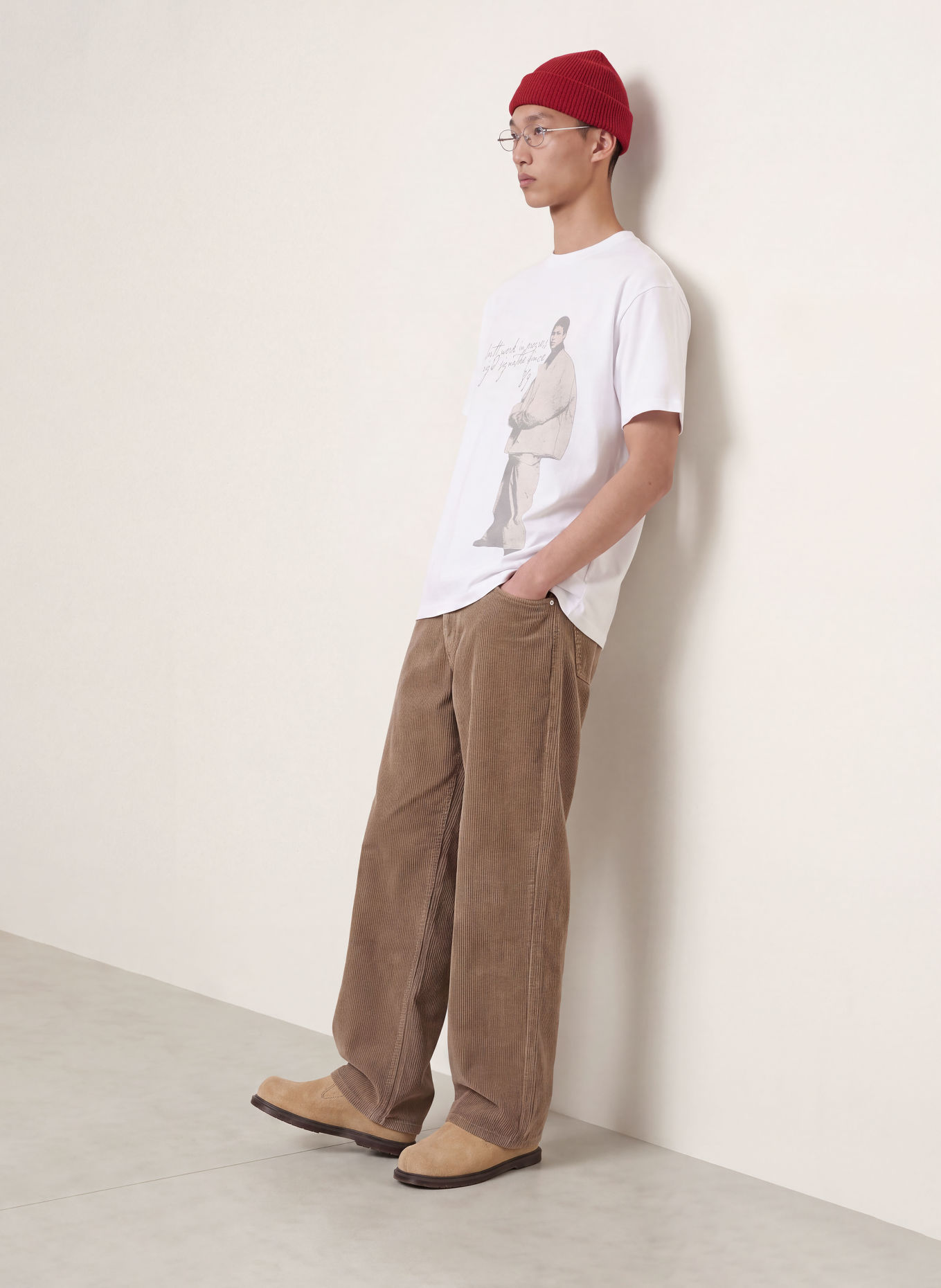 carhartt WIP T-shirt: VIT / LJUSBRUN / BEIGE