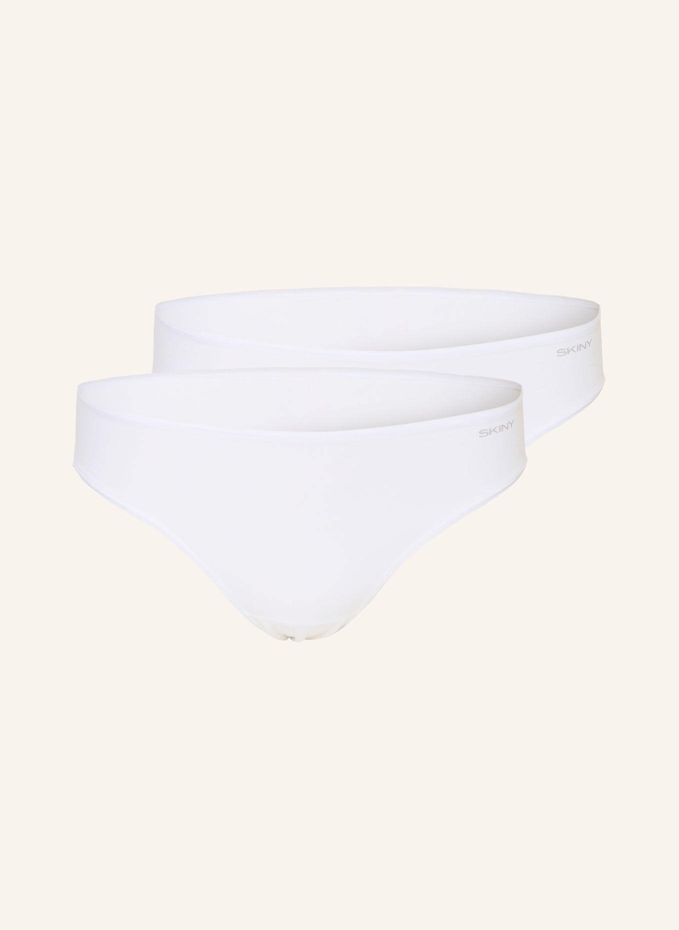 Skiny 2-Pack Slips ADVANTAGE COTTON STRETCH: WHITE