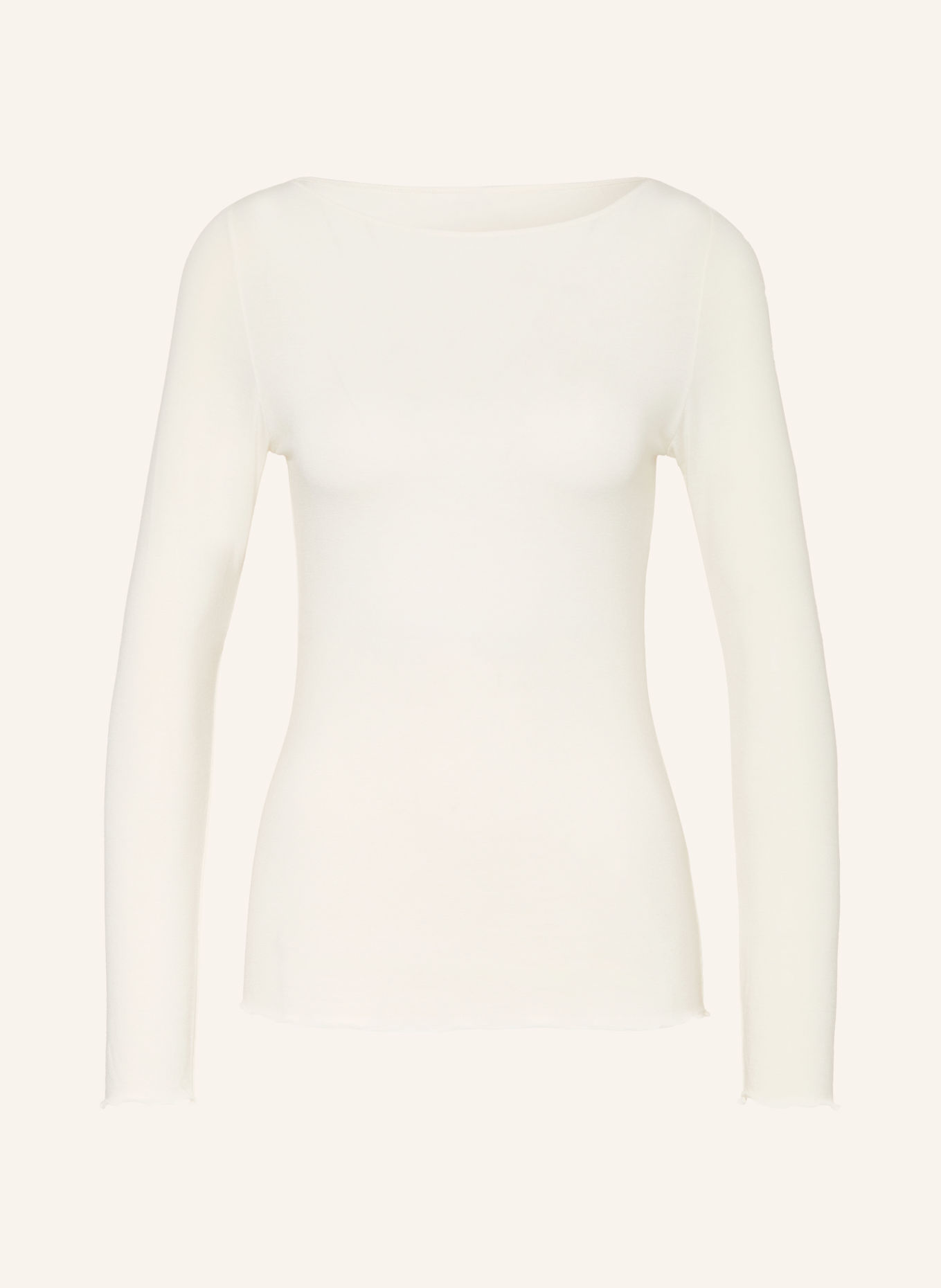Skiny Haut à manches longues CASHMERE DELUXE: CRÈME
