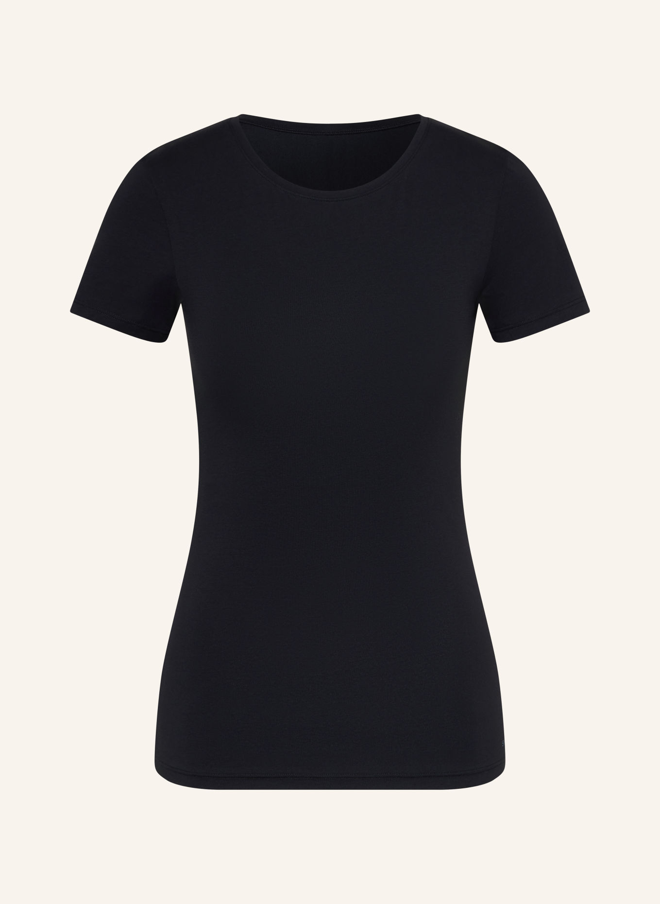 Skiny T-shirt ADVANTAGE COTTON STRETCH: ZWART