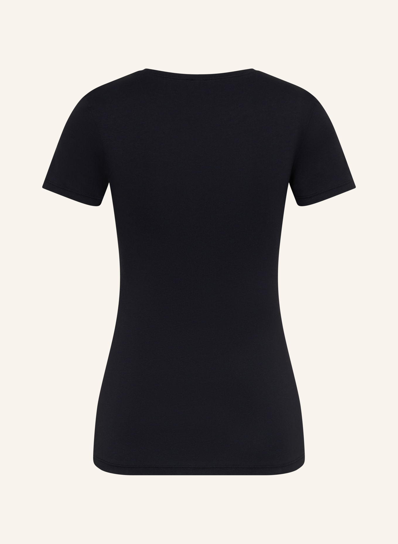 Skiny T-shirt ADVANTAGE COTTON STRETCH: ZWART