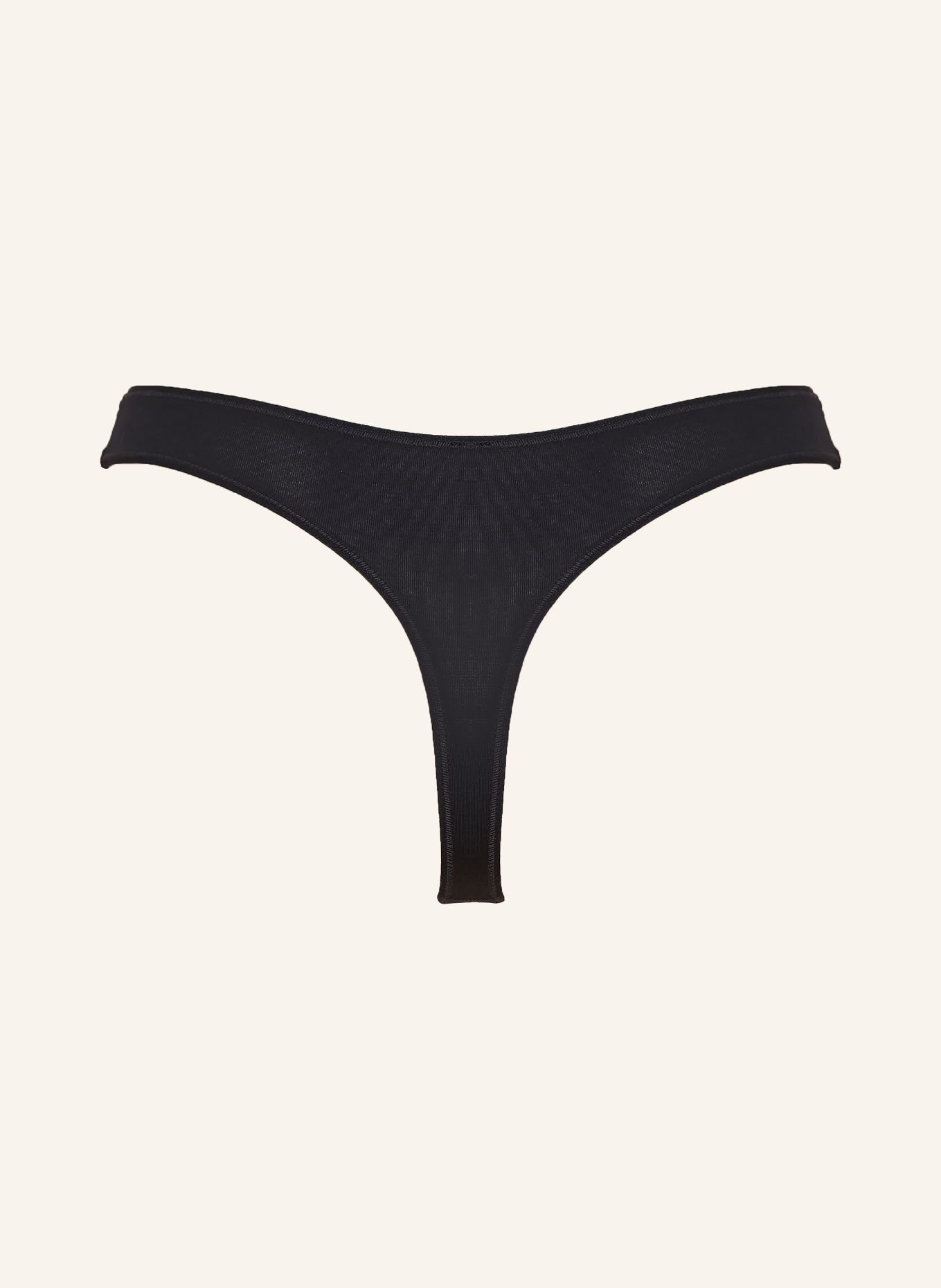 Skiny 2-pack strings ADVANTAGE COTTON STRETCH: ZWART