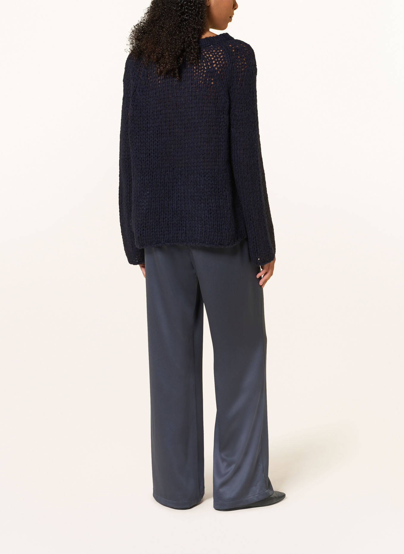 Juvia Sweter TARIA: GRANATOWY