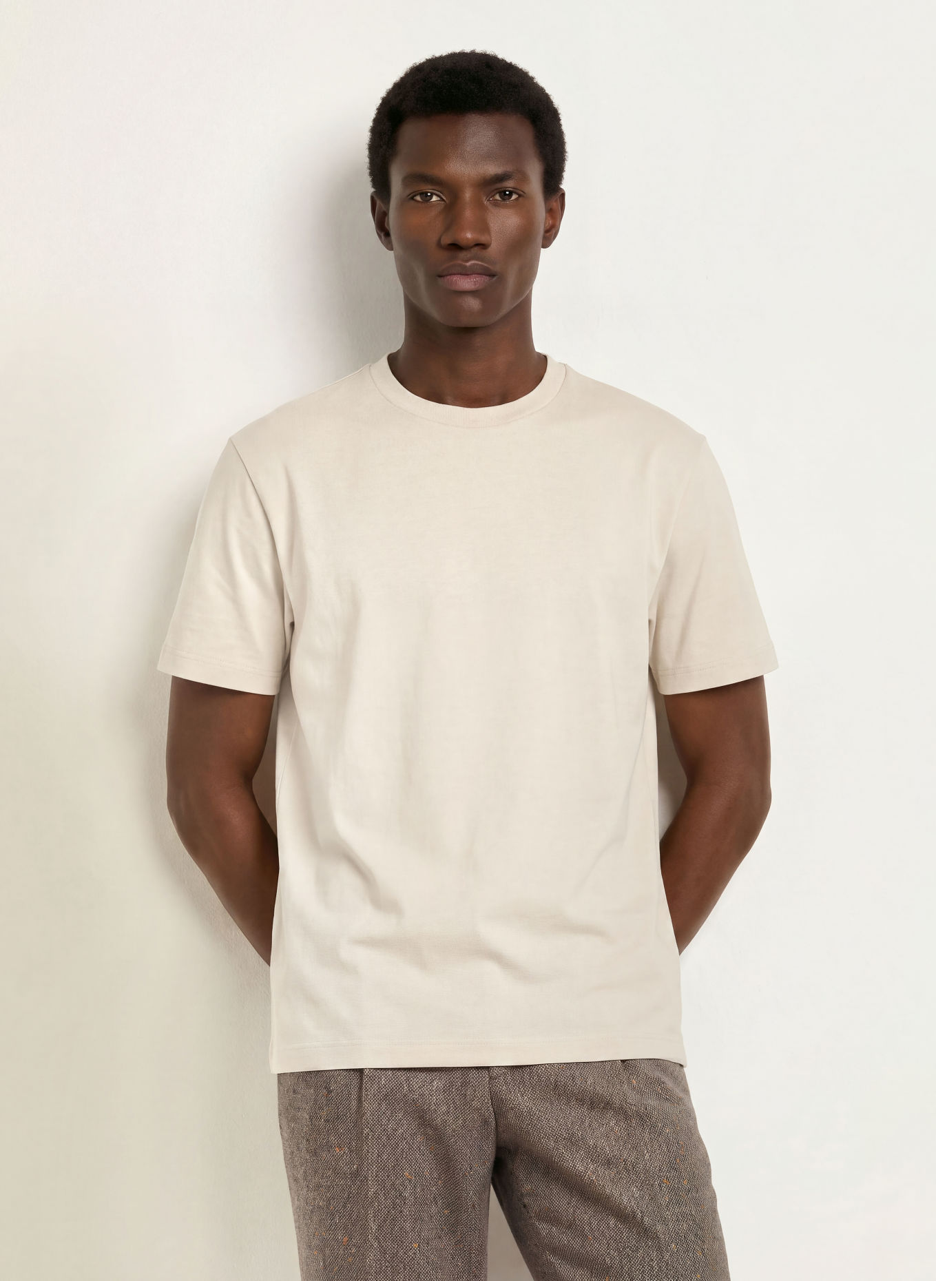 PROFUOMO T-shirt: ECRU