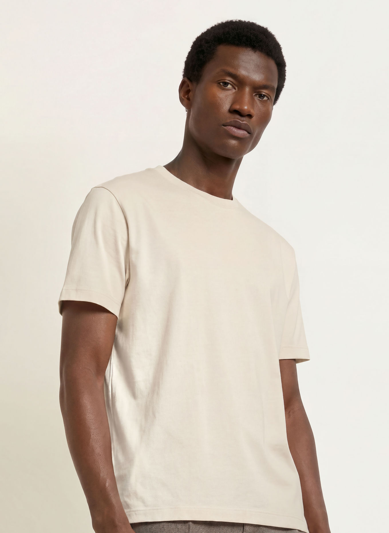 PROFUOMO T-shirt: ECRU