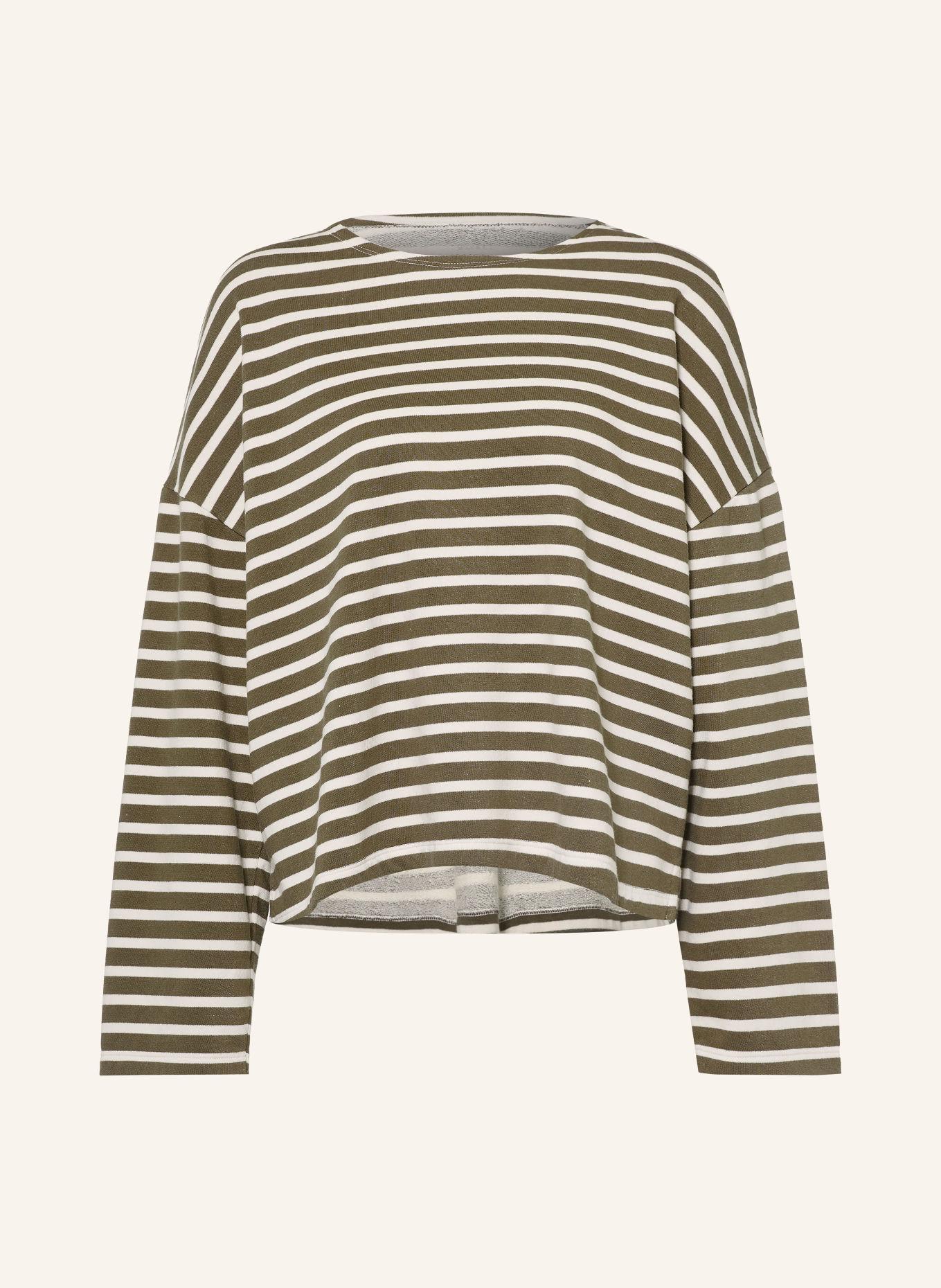 Juvia Longsleeve MINA: OLIV / CREME