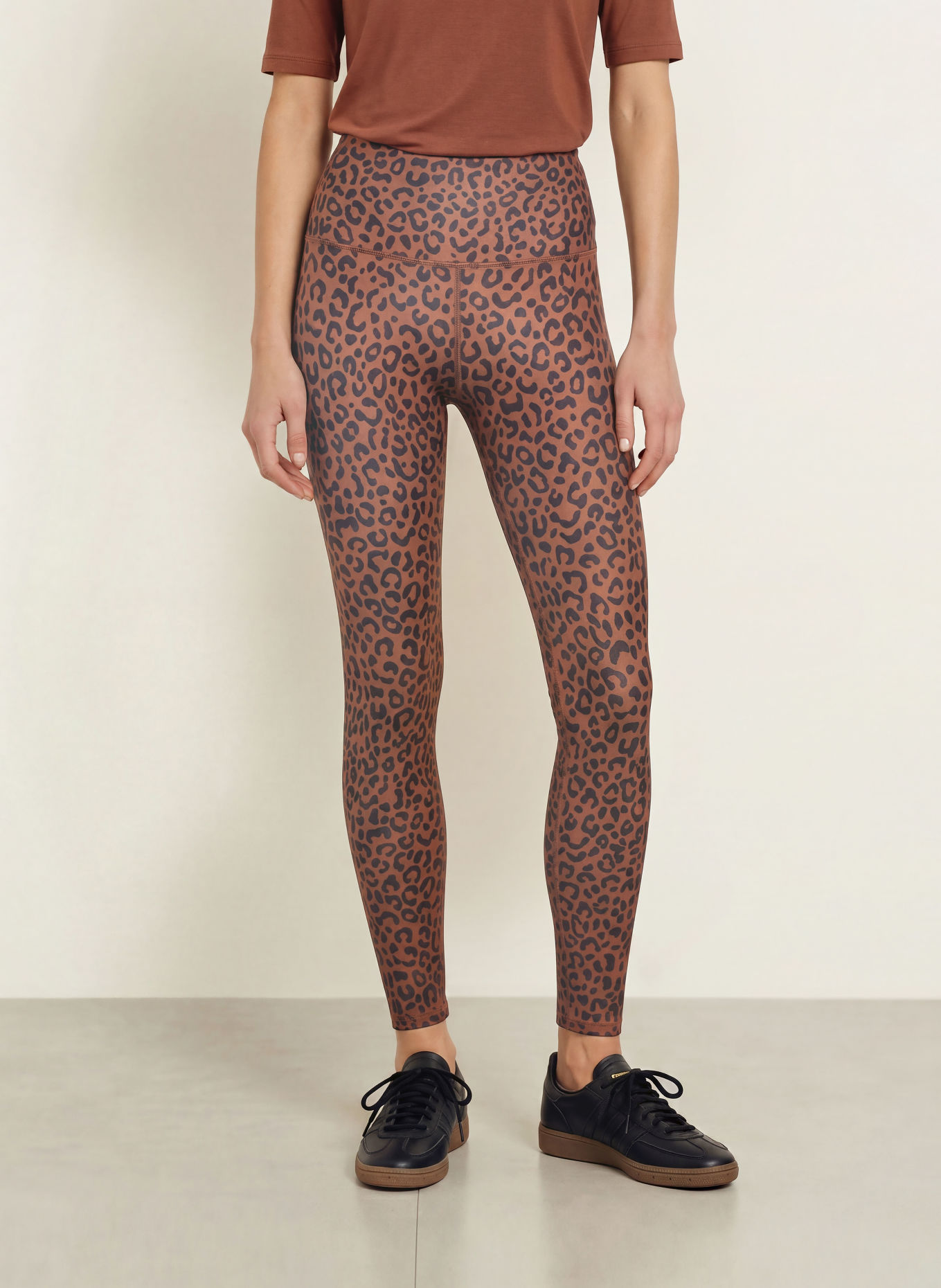 Juvia 7/8-Leggings PAMELA: BRAUN / SCHWARZ
