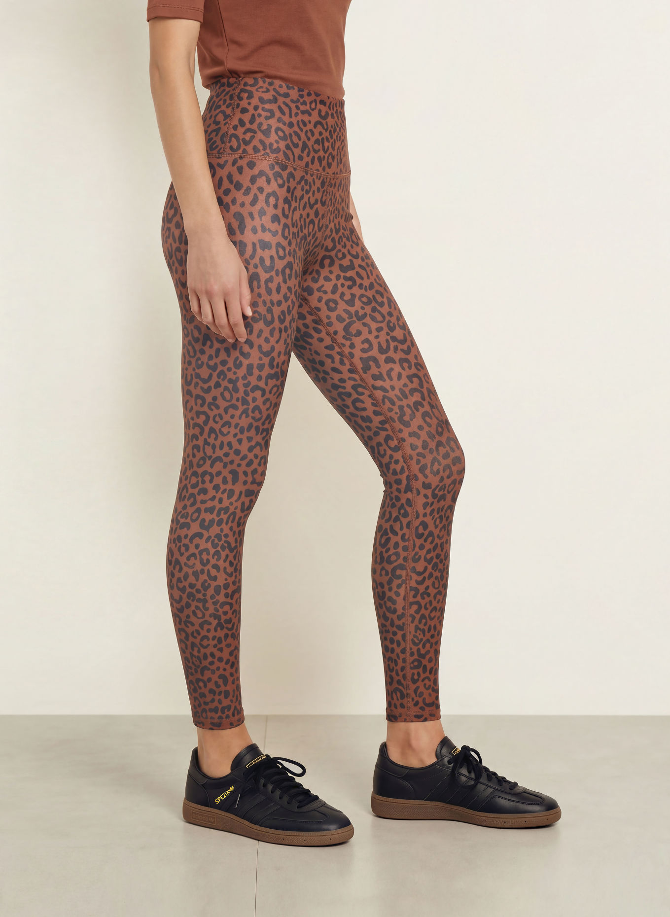 Juvia 7/8-Leggings PAMELA: BRAUN / SCHWARZ