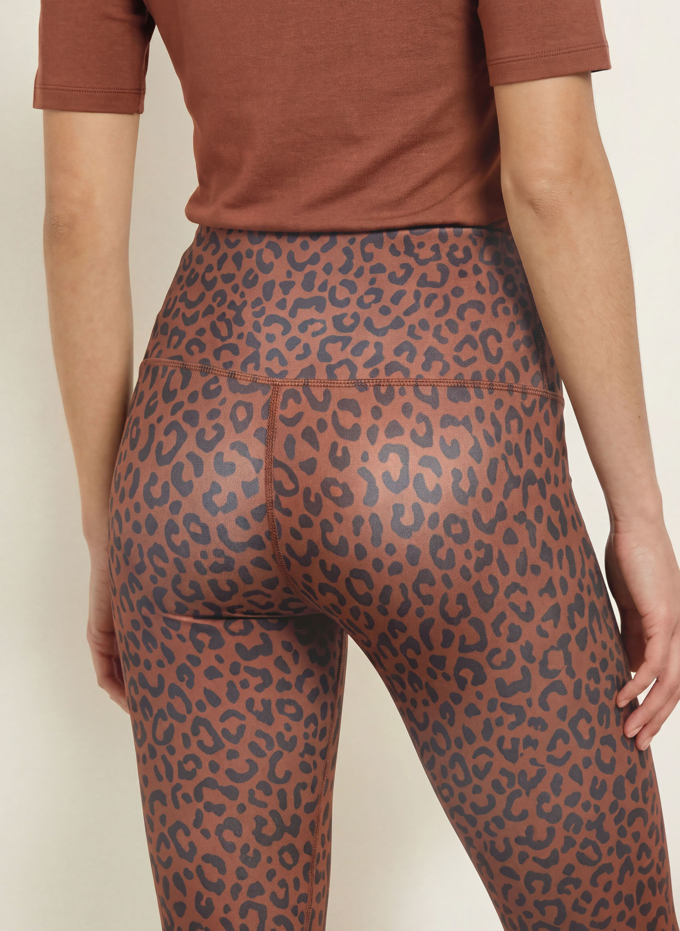 Juvia 7/8-Leggings PAMELA: BRAUN / SCHWARZ