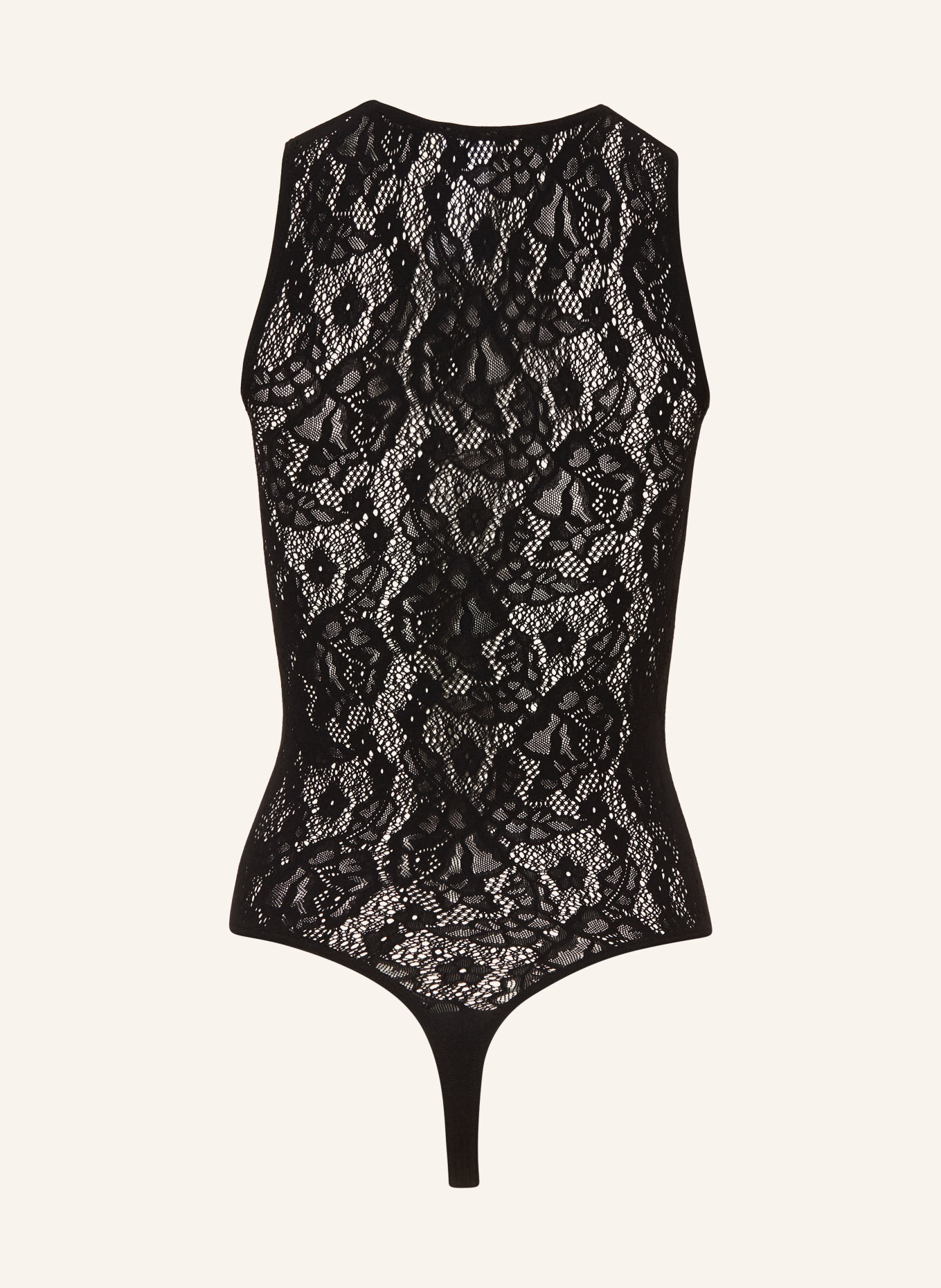 Wolford String-Body INFITE ROSE NET: SCHWARZ
