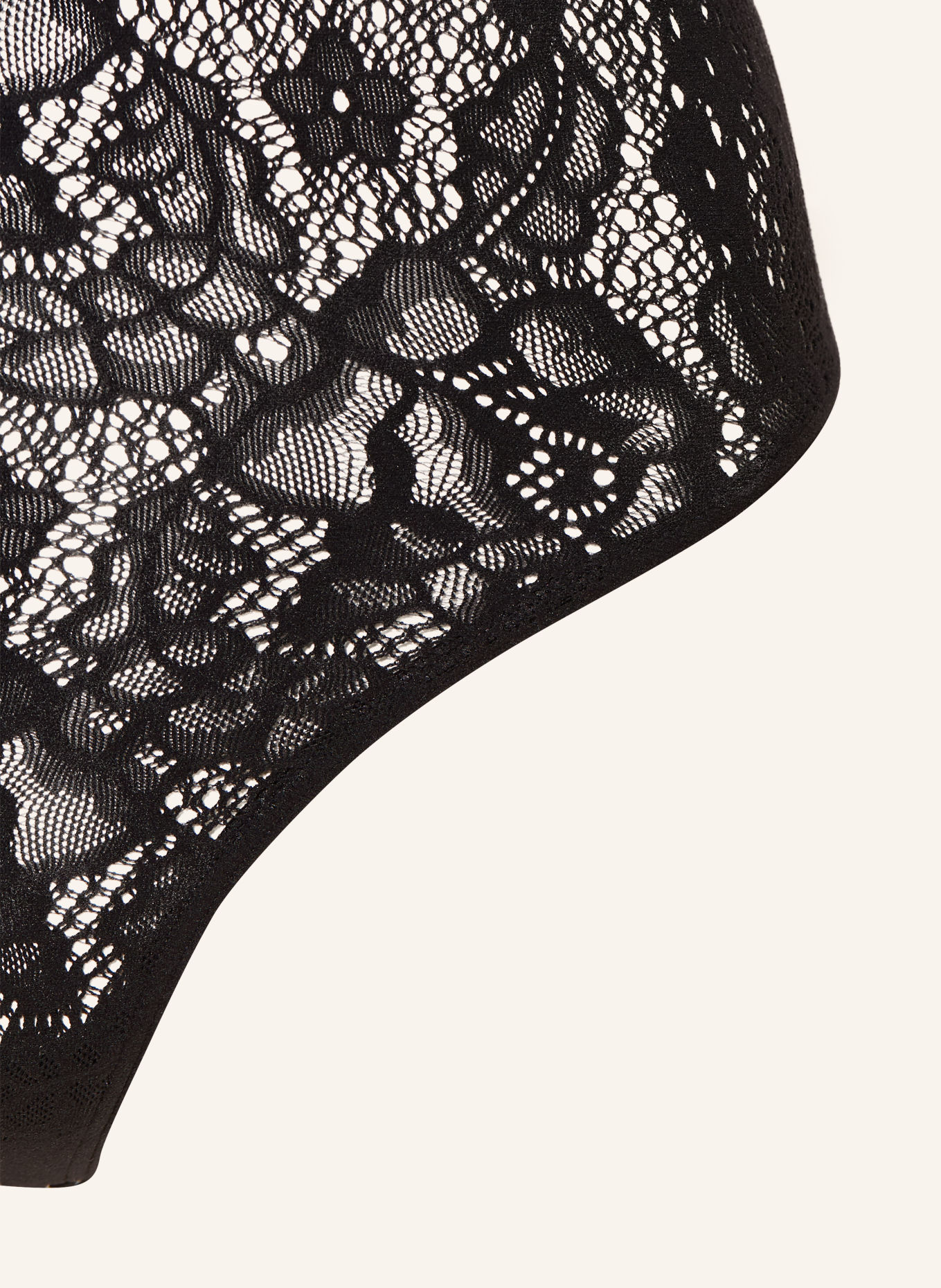 Wolford String-Body INFITE ROSE NET: SCHWARZ