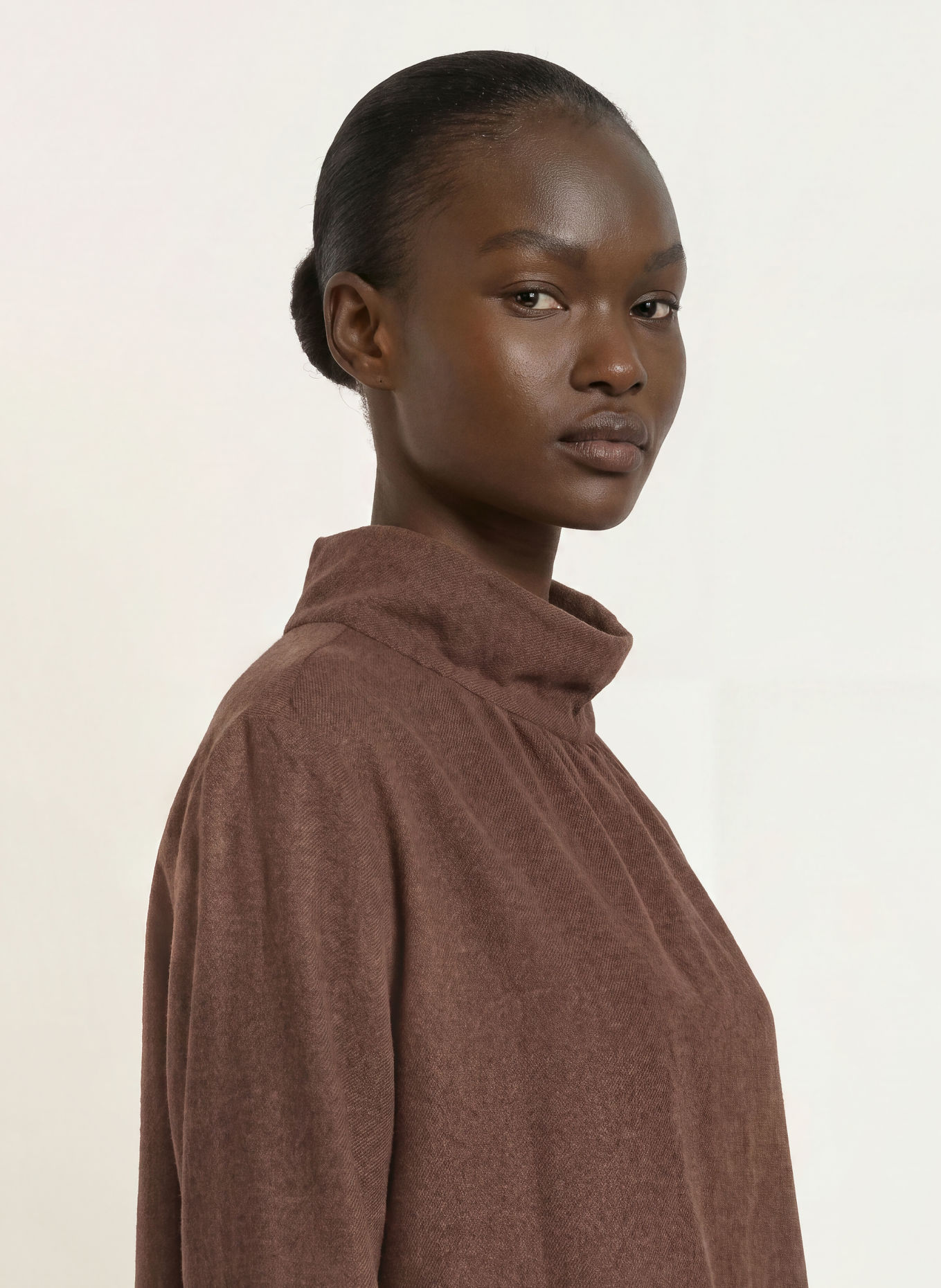 lilienfels Shirt blouse: BROWN