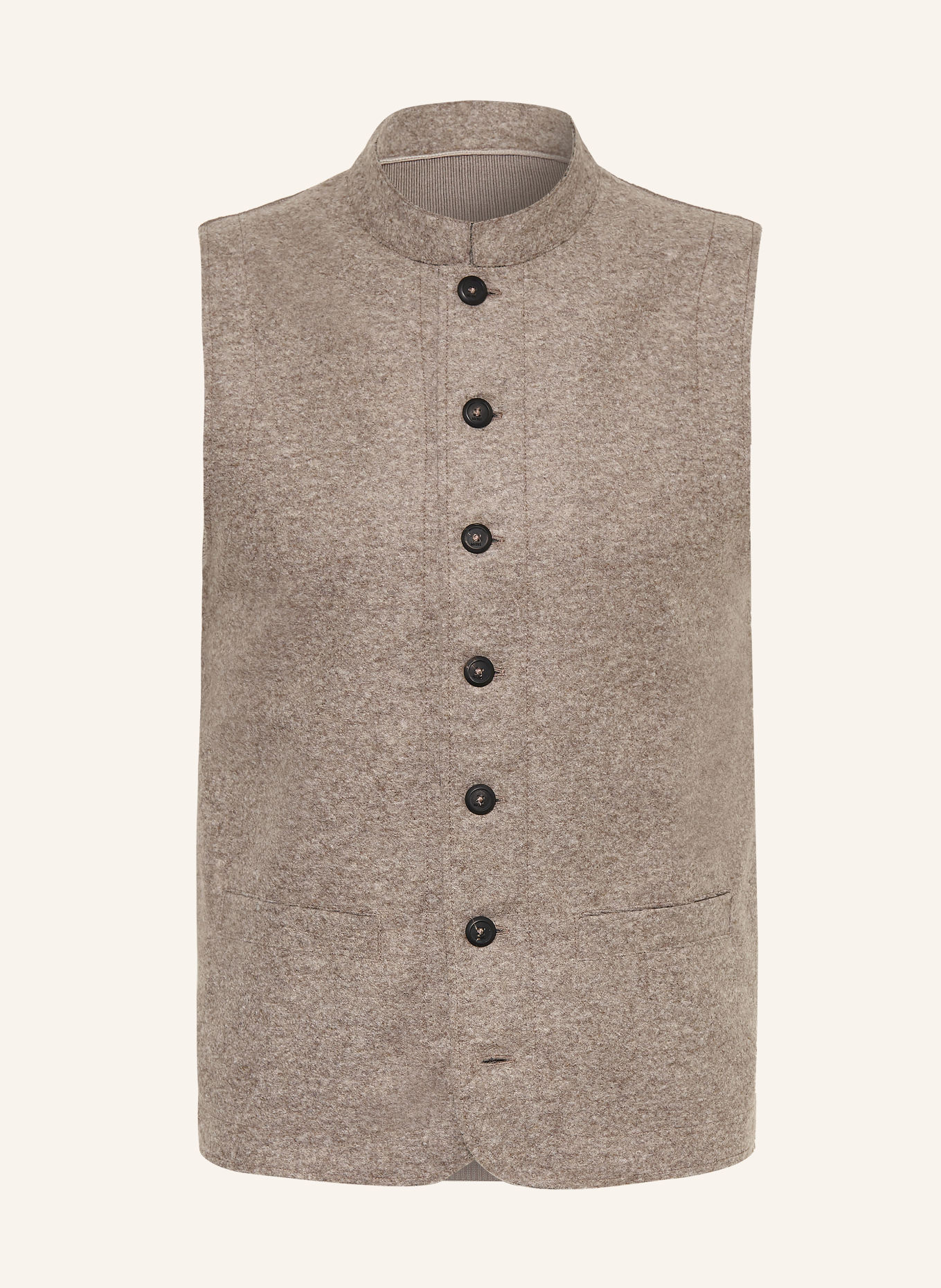 MAERZ MUENCHEN Gebreid vest: BRUIN