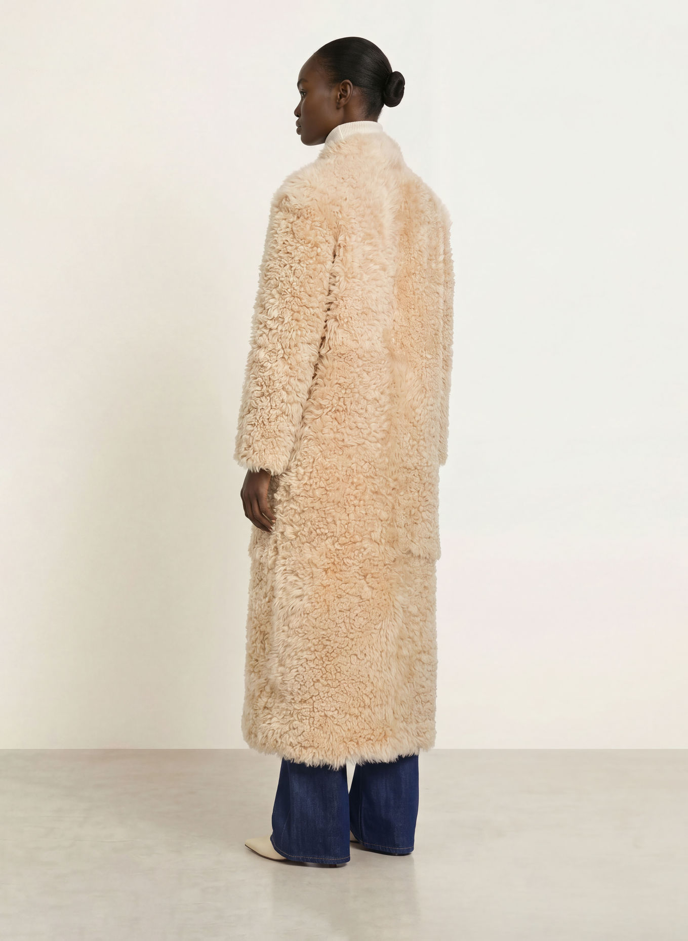 ALMADA LABEL CLAUDIE Coat: CREAM