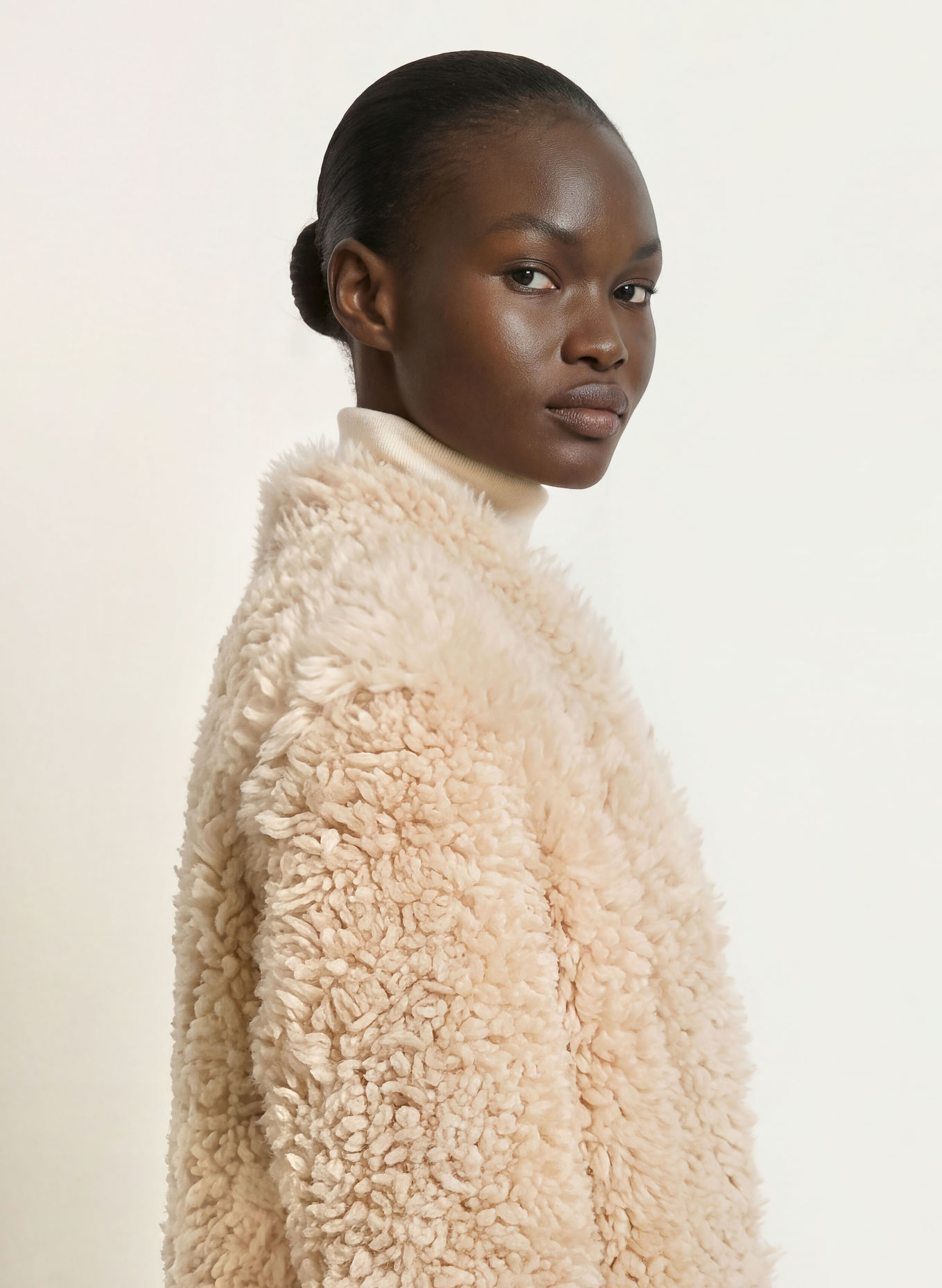 ALMADA LABEL CLAUDIE Coat: CREAM