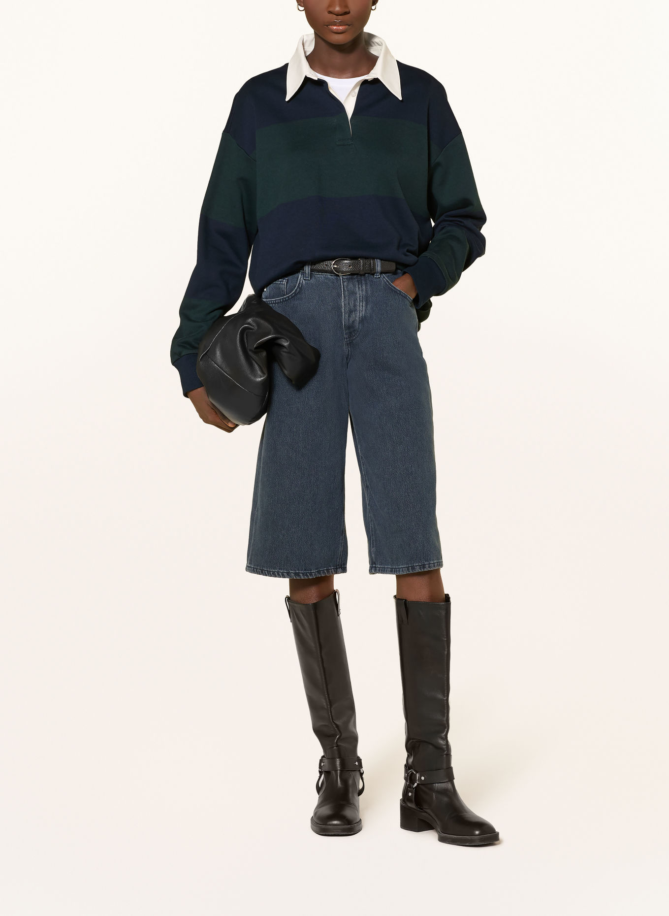 darling harbour Rugbyshirt: navy / bottle green
