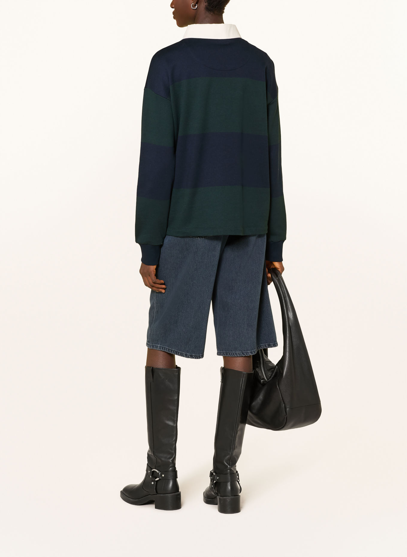darling harbour Rugbyshirt: navy / bottle green