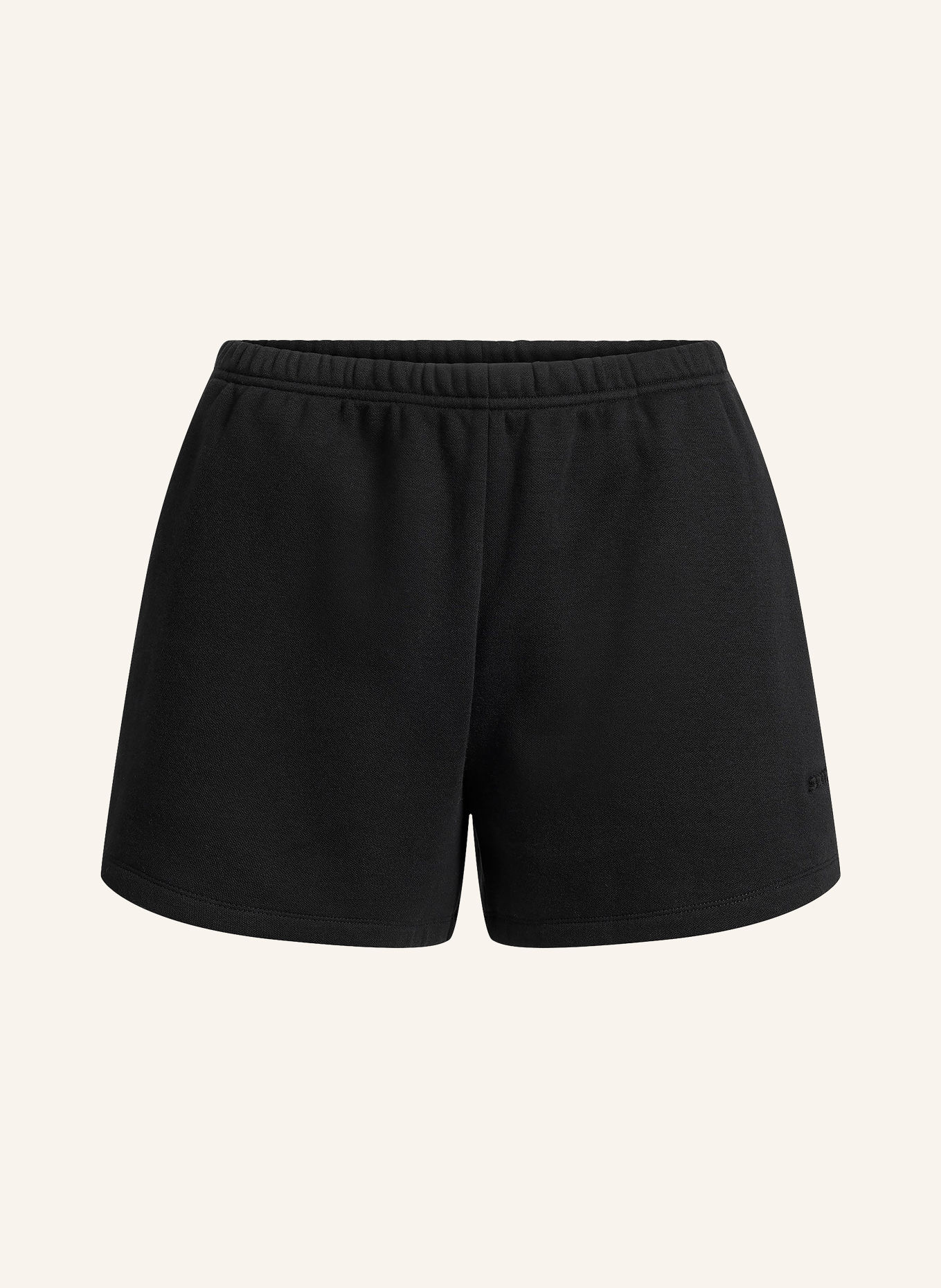 SKIMS Cotton Fleece Lounge Sweat Shorts: ONYX